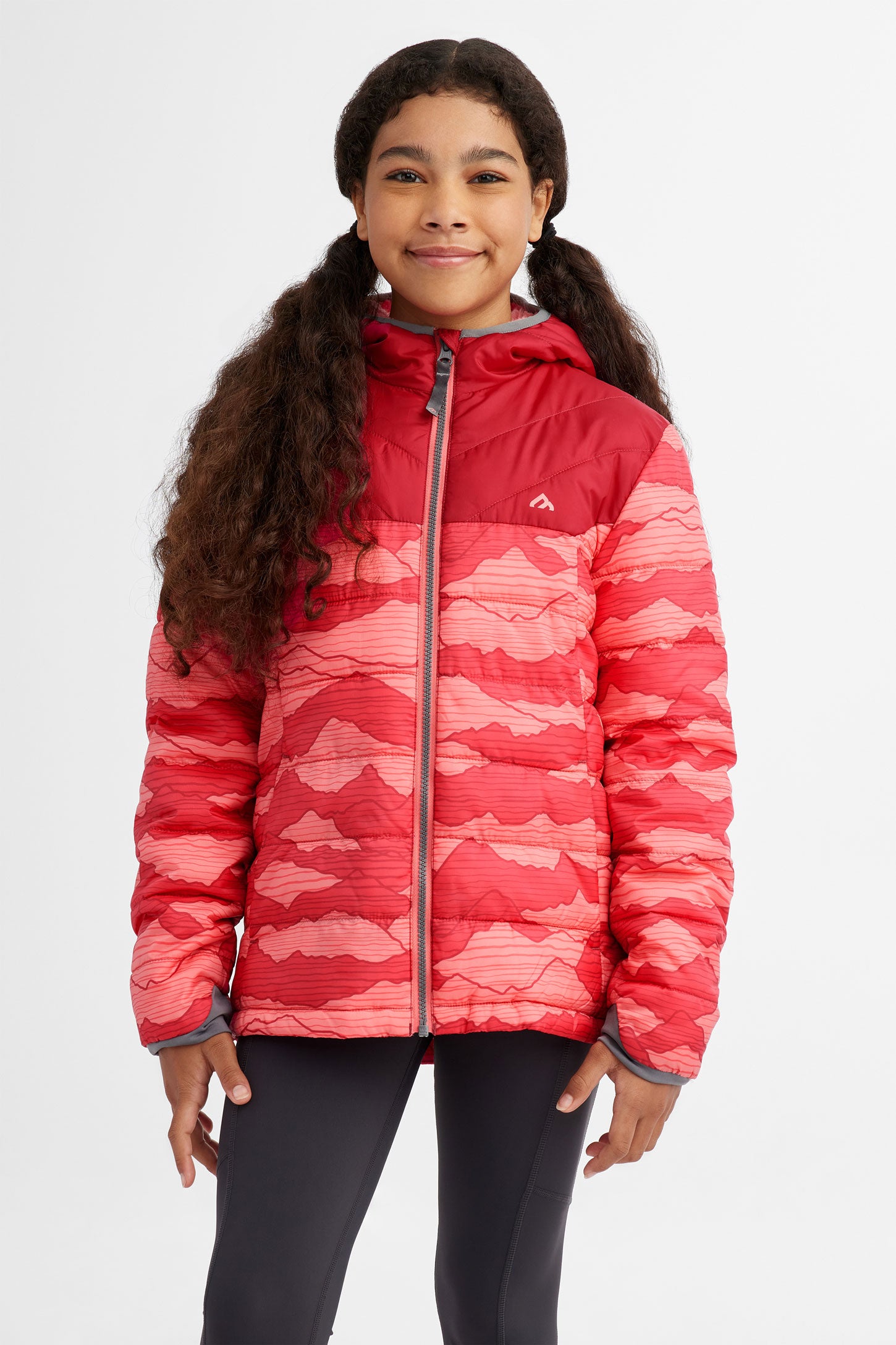 Manteau matelassé en ripstop BM - Ado fille && ROSE