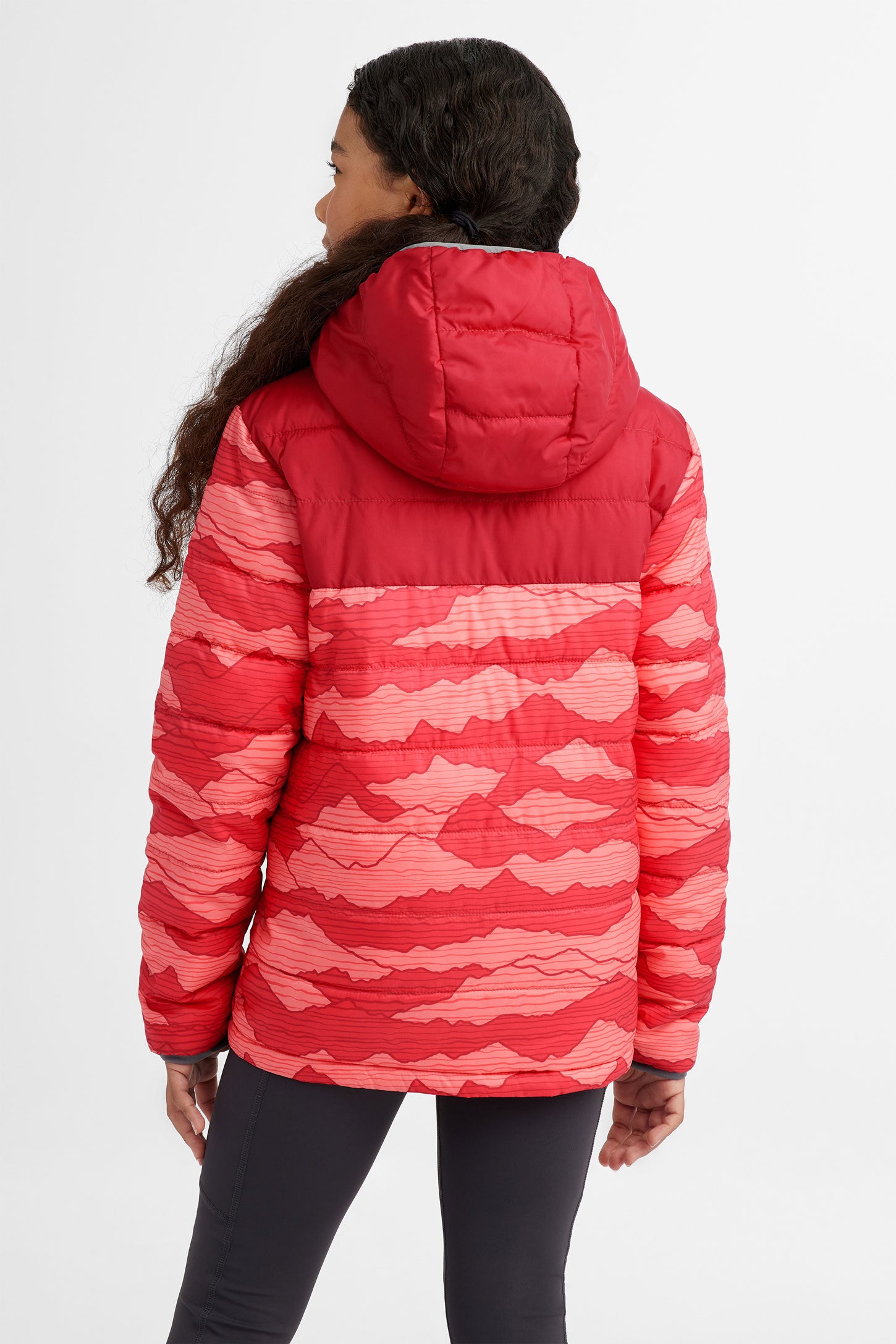 Manteau matelassé en ripstop BM - Ado fille && ROSE