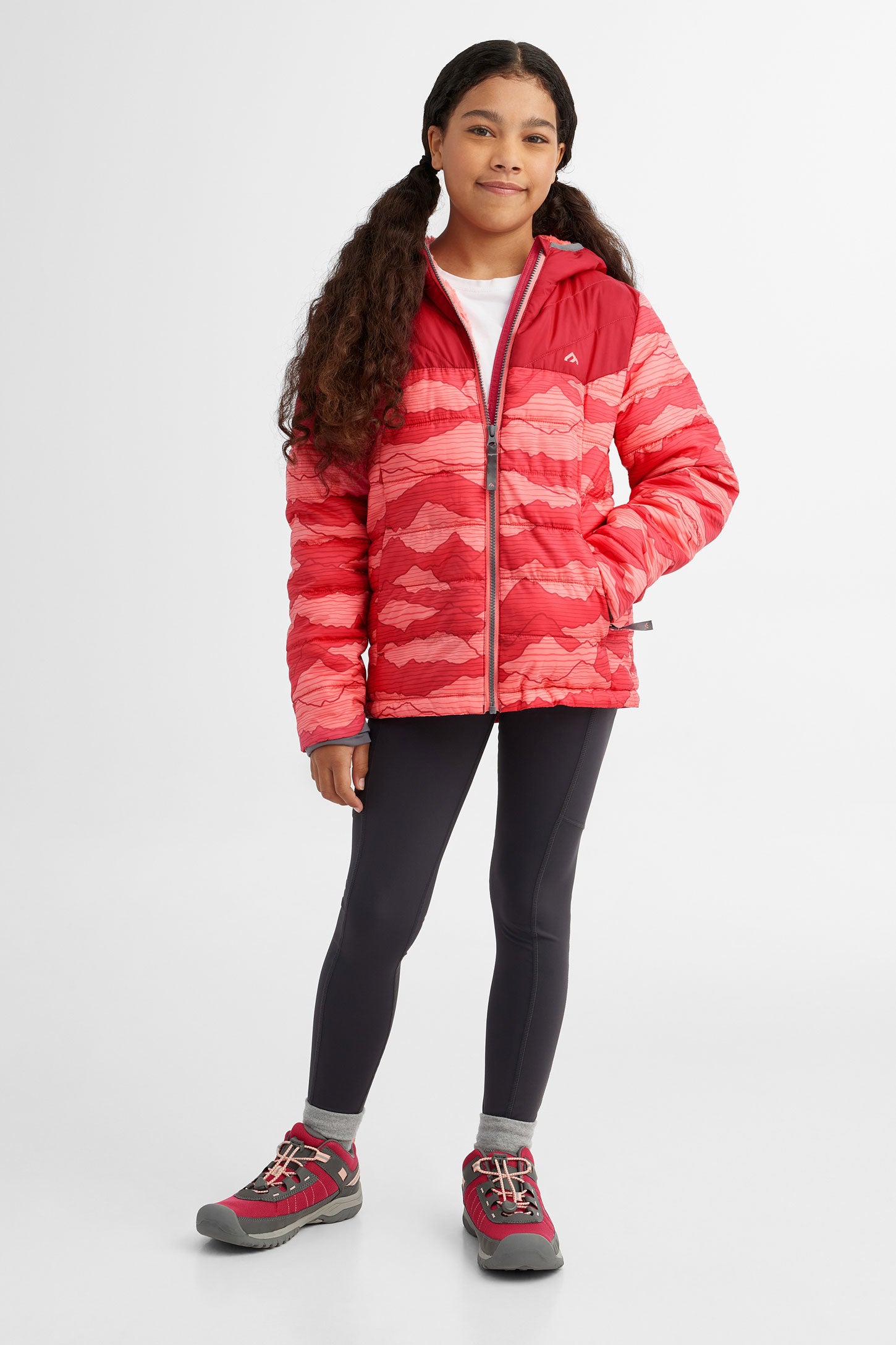 Manteau matelassé en ripstop BM - Ado fille && ROSE