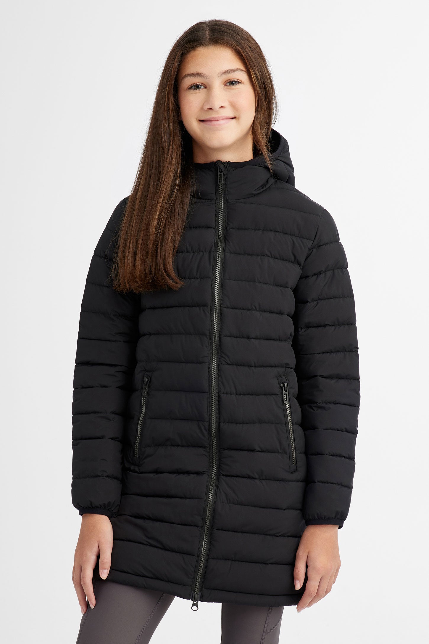 Manteau matelasse compressible 3 4 Ado fille Aubainerie