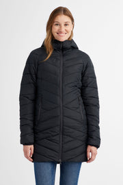 Manteau matelassé 3/4 BM - Femme && NOIR