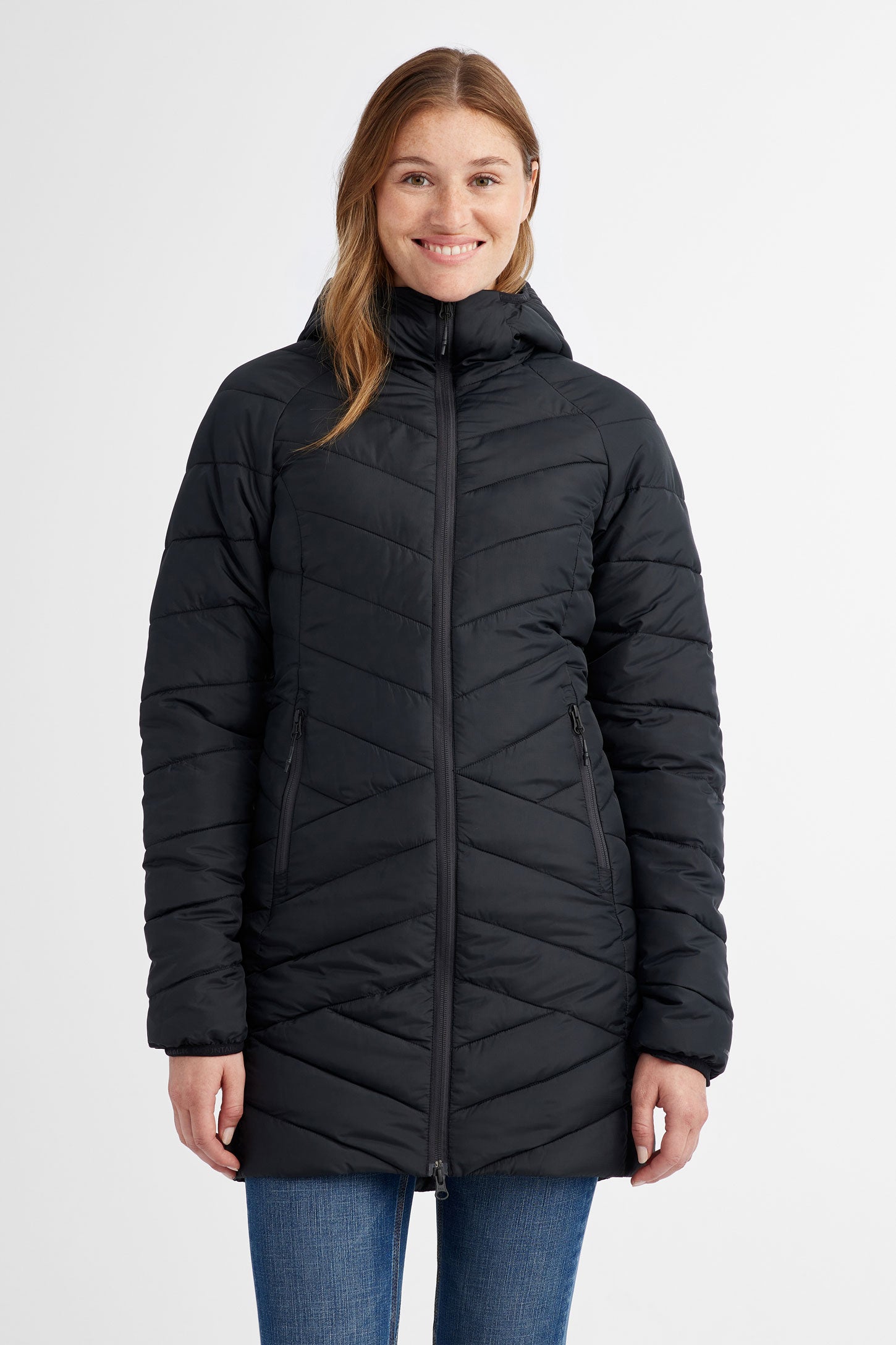 Manteau matelassé 3/4 BM - Femme && NOIR