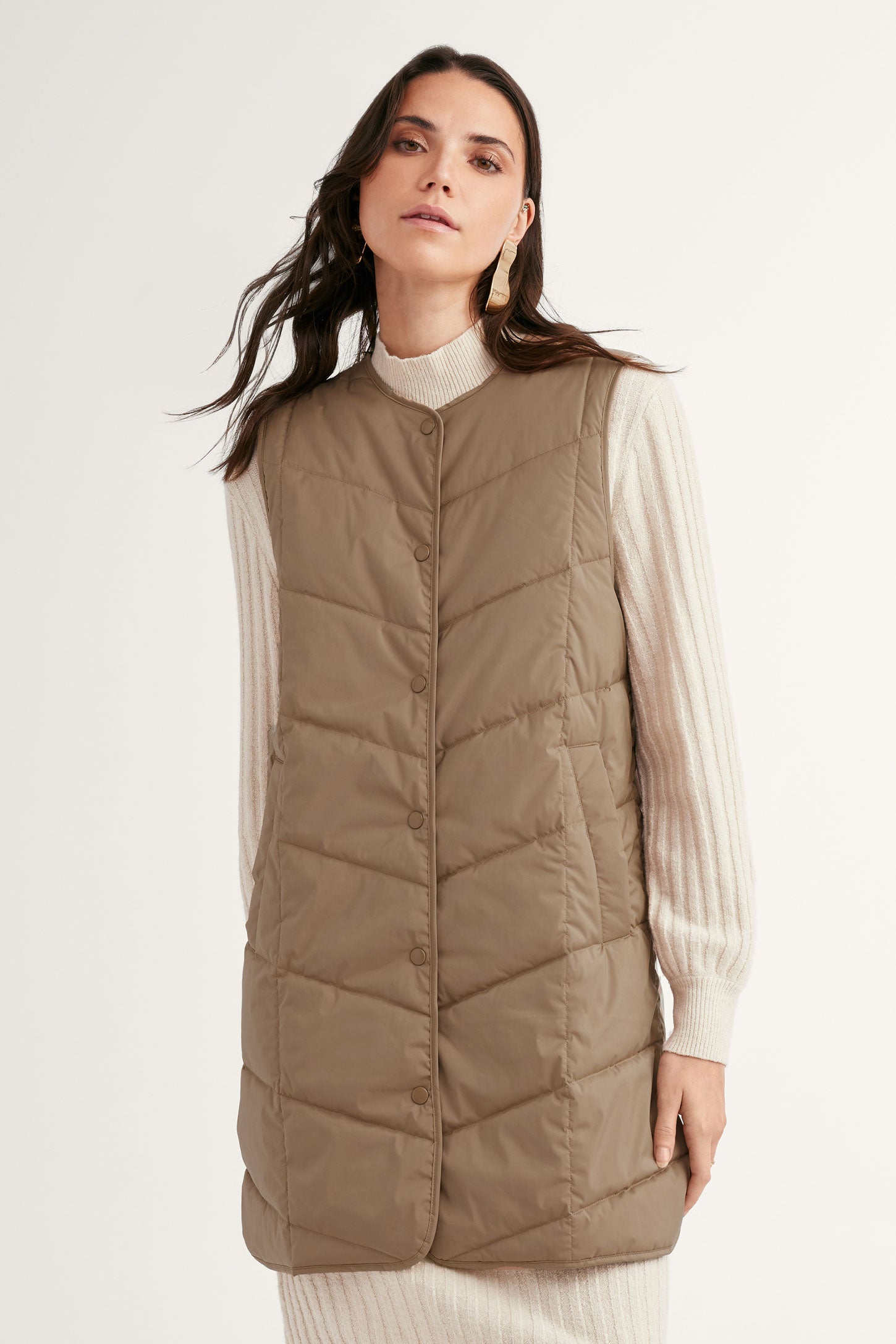 Veste matelassée femme outlet sans manche