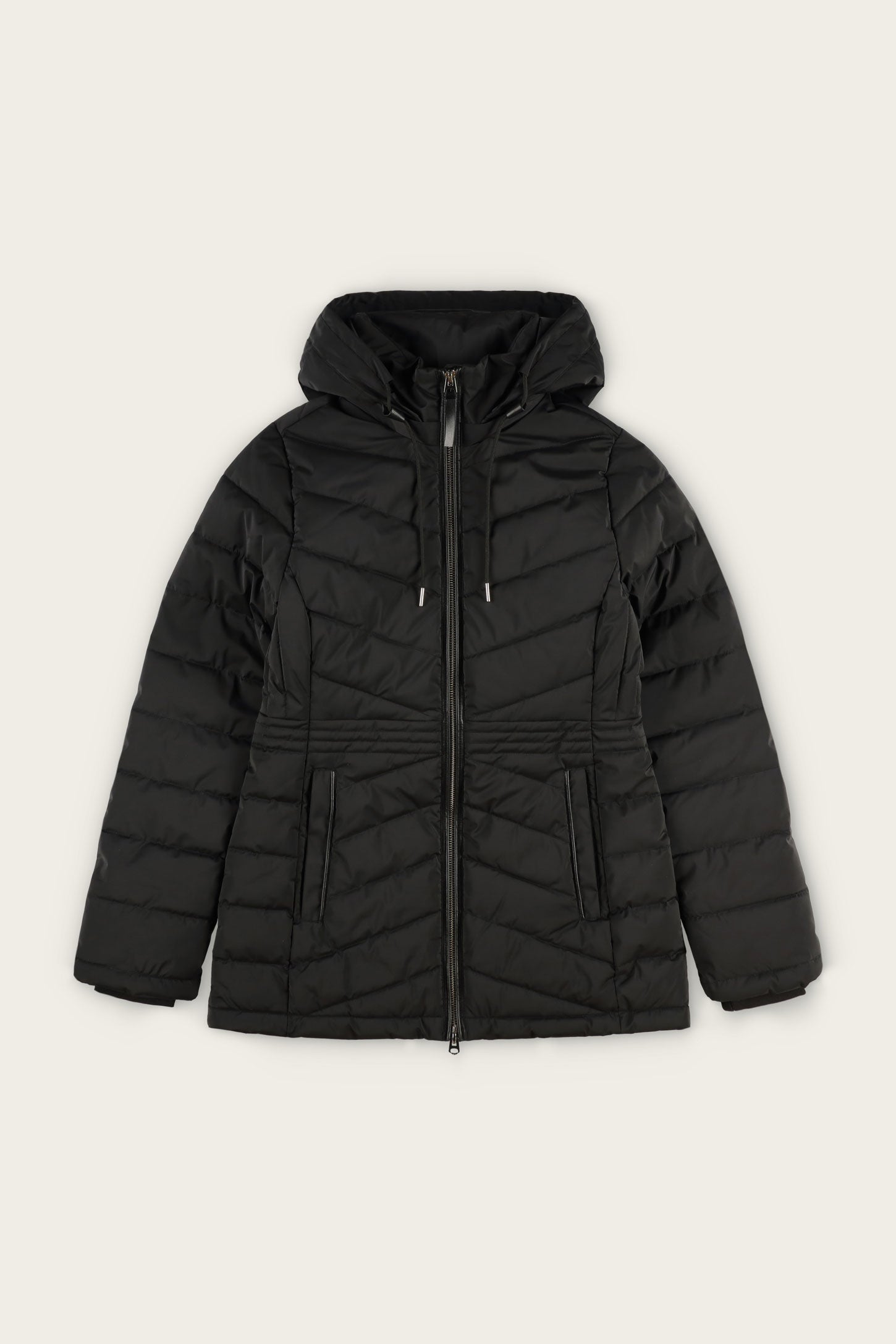 Manteau matelassé - Femme && NOIR