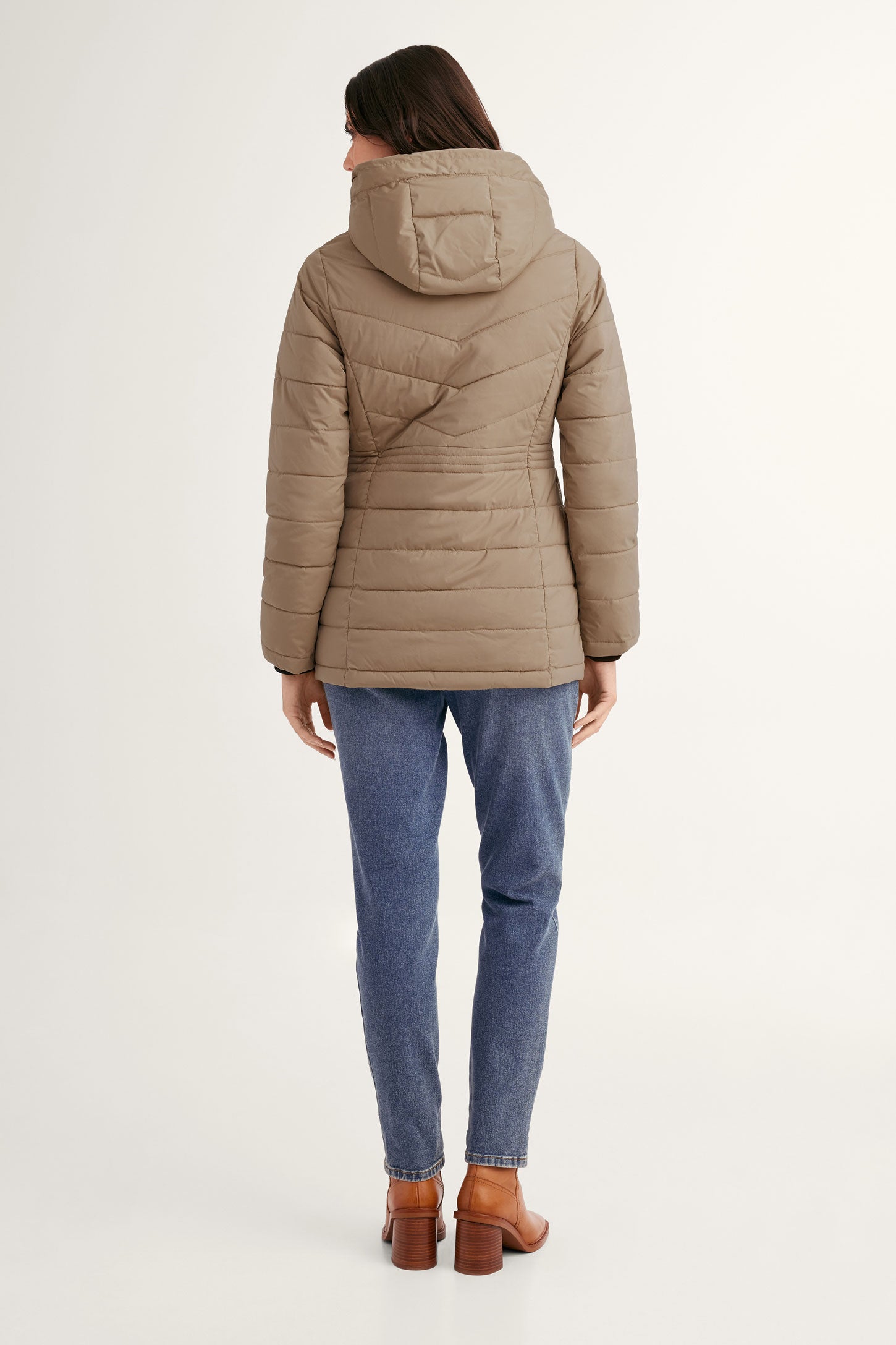 Manteau matelassé - Femme && SABLE