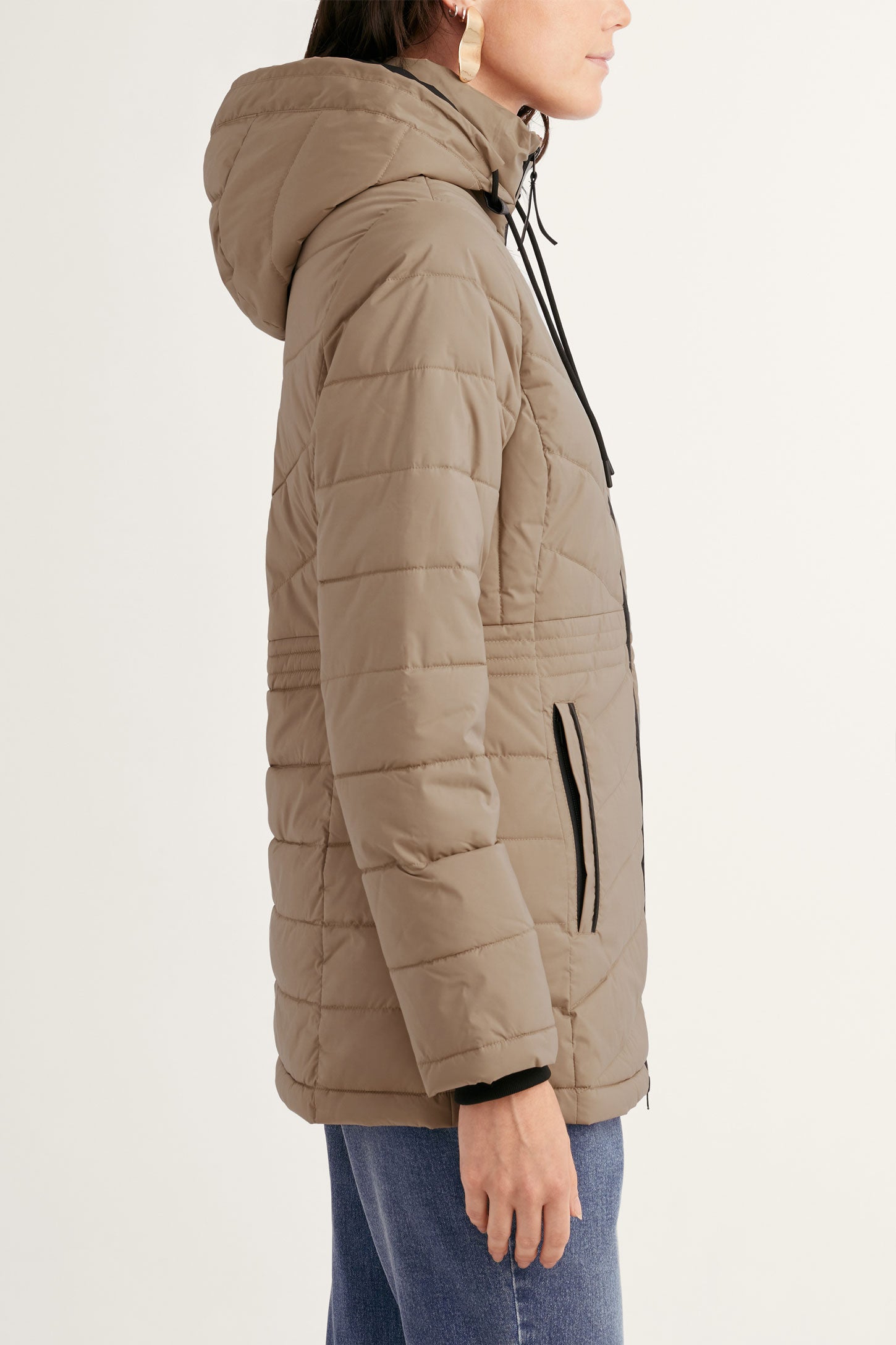 Manteau matelassé - Femme && SABLE