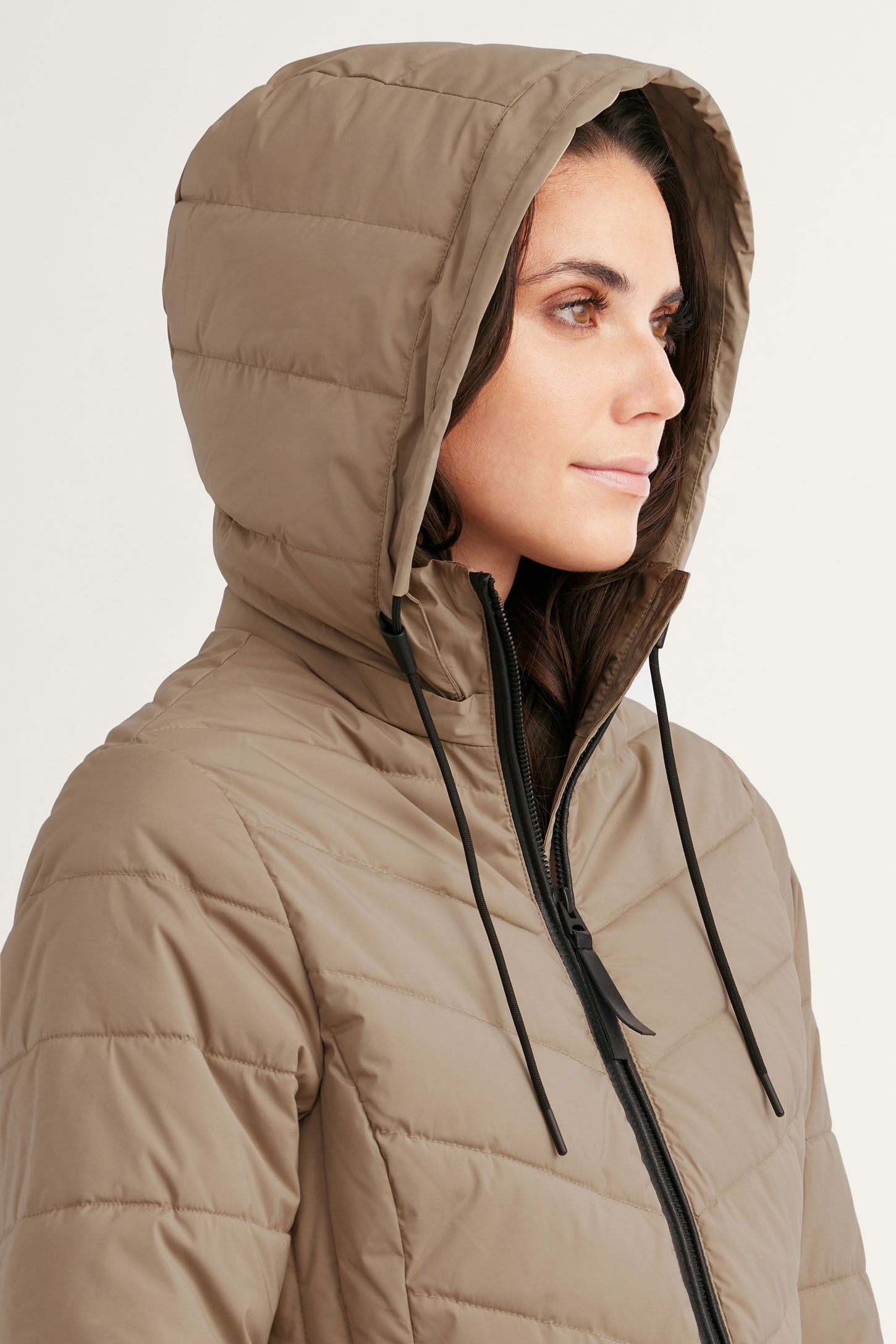 Manteau matelassé - Femme && SABLE