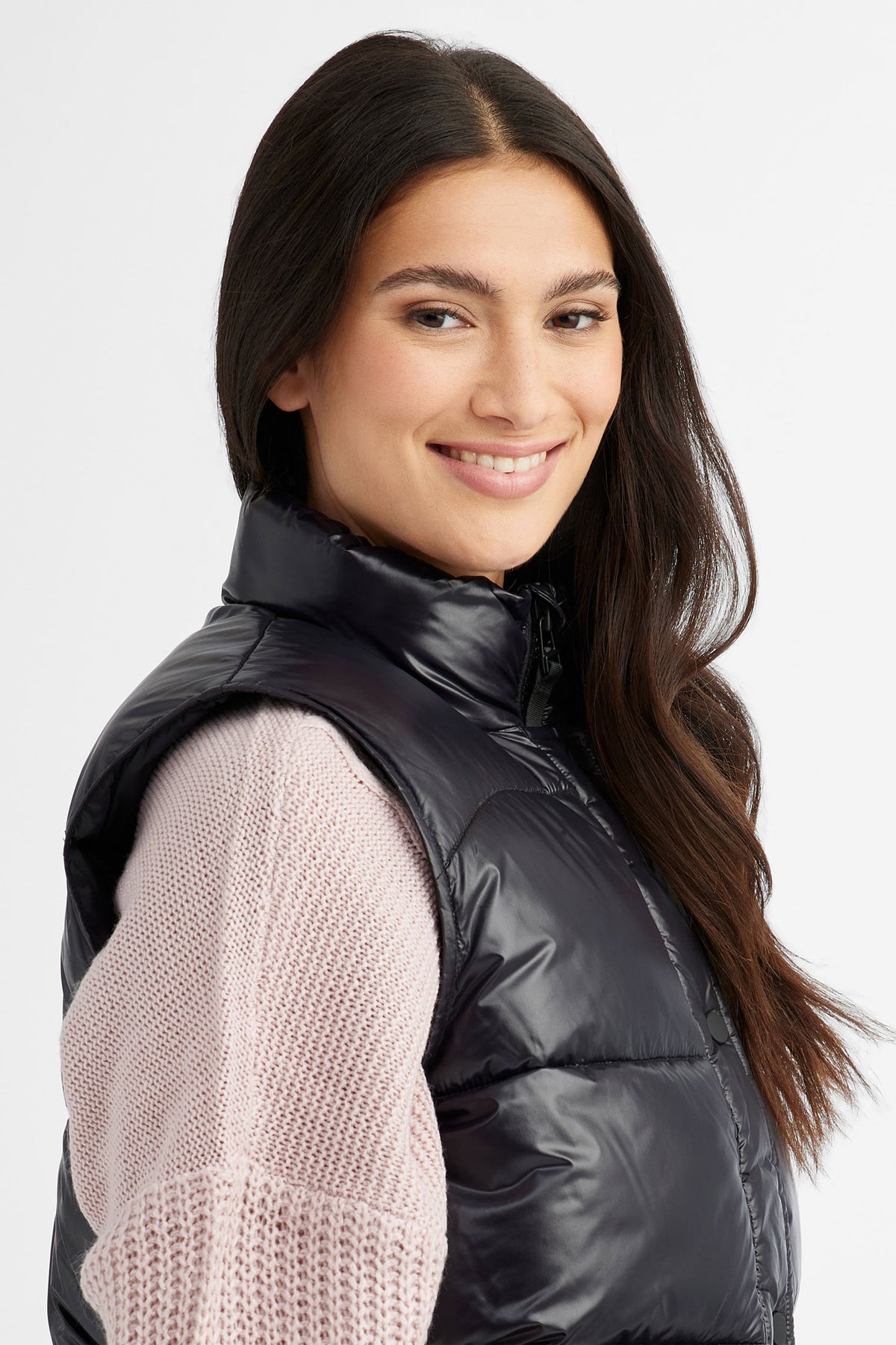 Gilet Doudoune Sans Manches Femme - Matelassé Léger, Chaud, Avec Poches - Idéal Pour Le Bureau, L’extérieur, L’hiver - Taille XS à 3XL