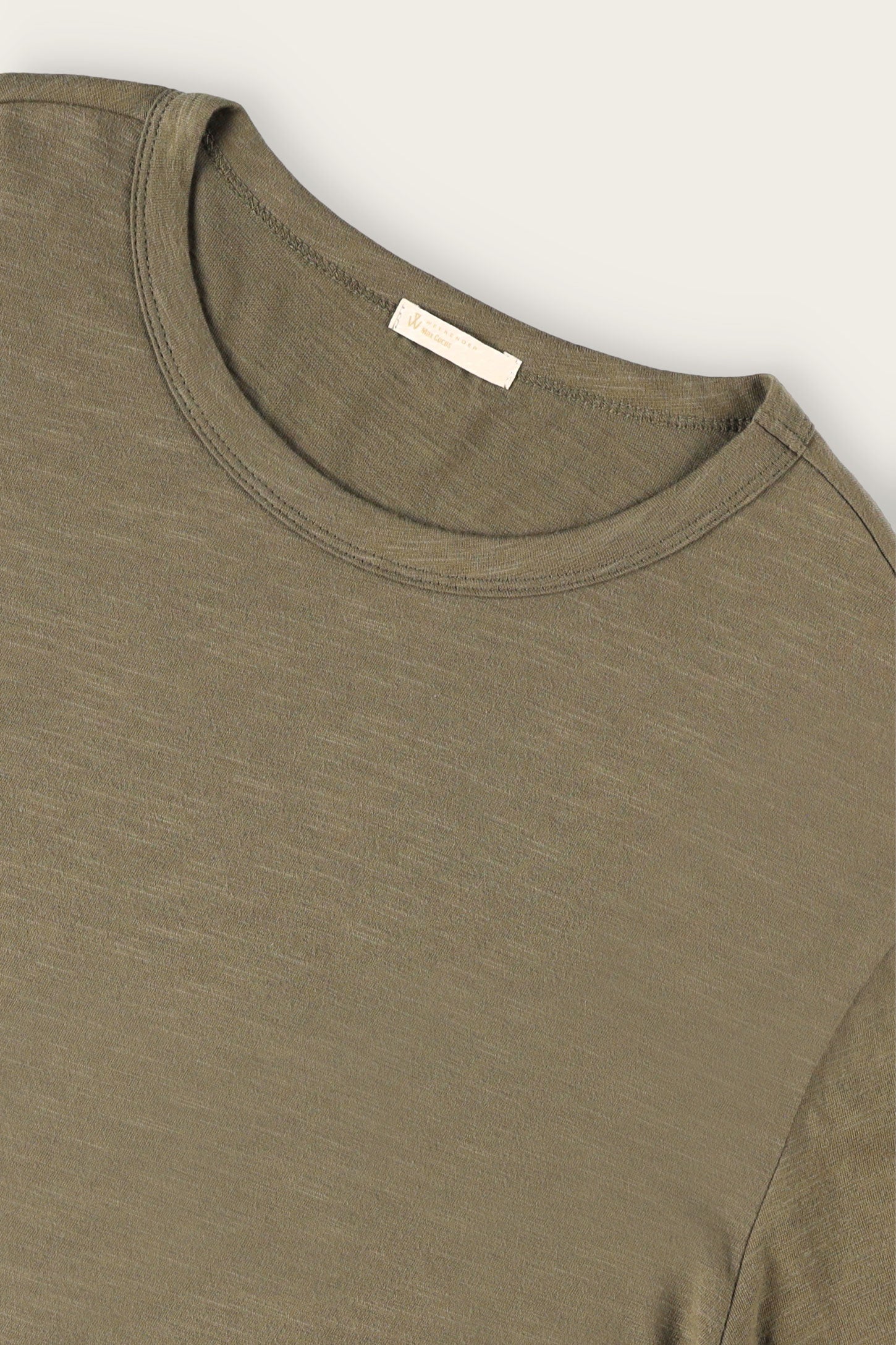 T-shirt en coton - Homme && VERT
