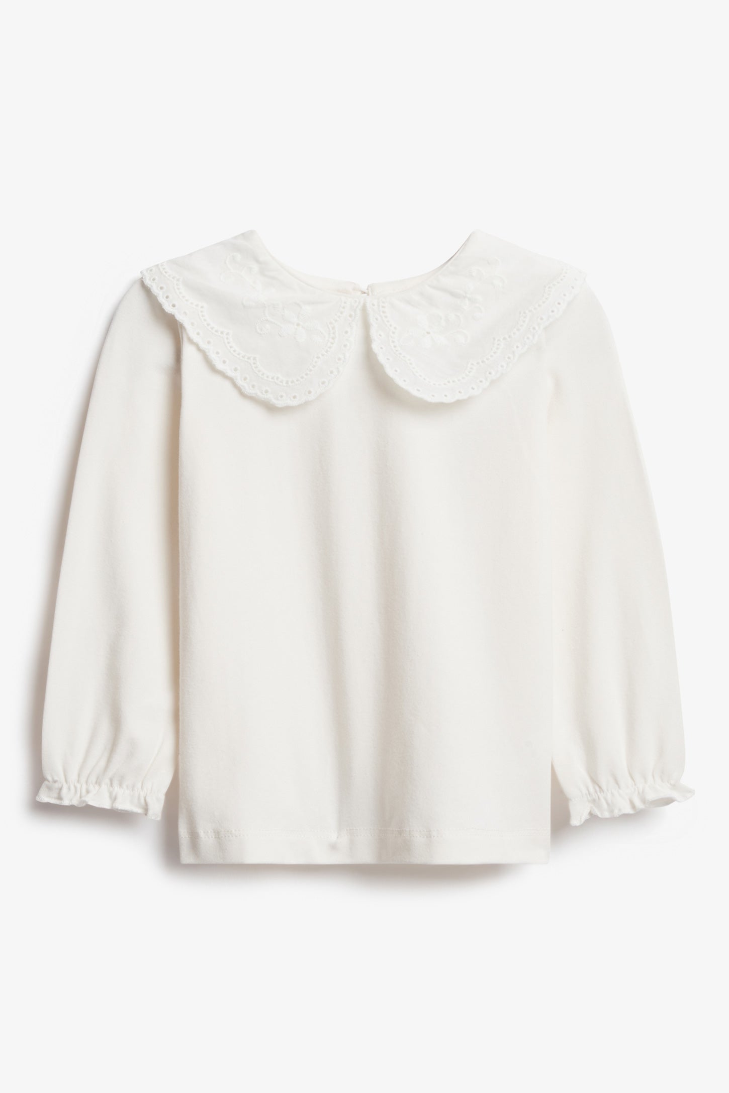 Blouse col claudine online fille