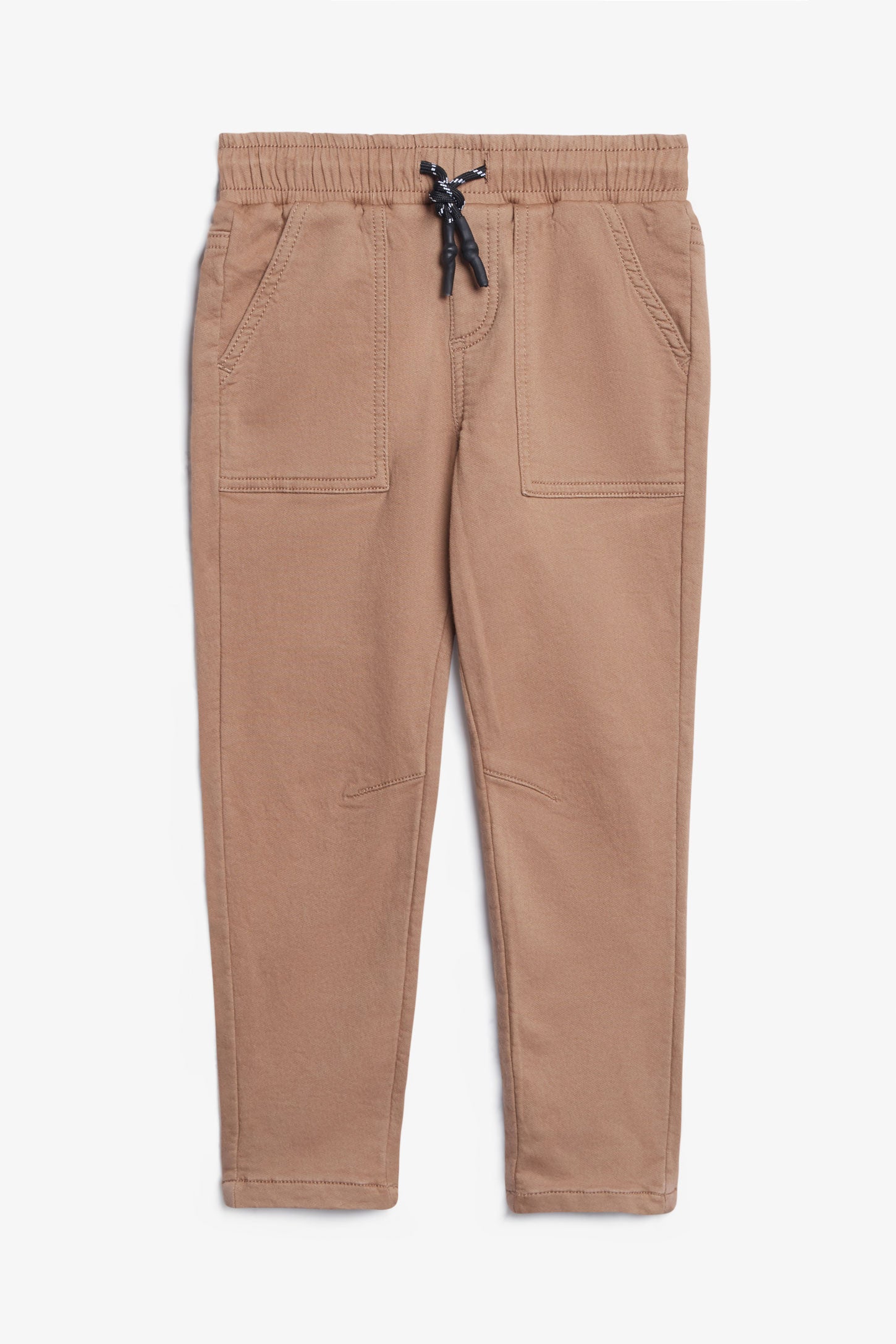 Pantalon en coton - Enfant garçon && COGNAC