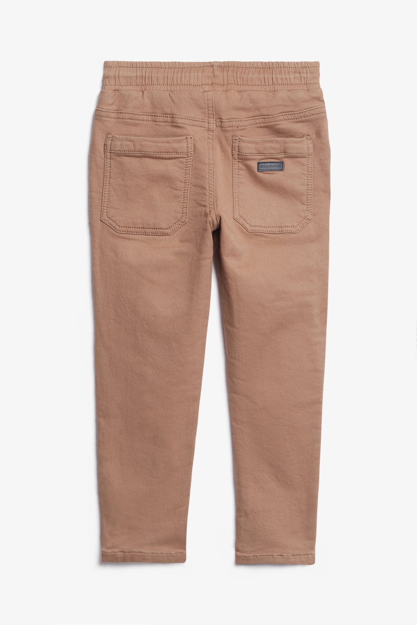 Pantalon en coton - Enfant garçon && COGNAC