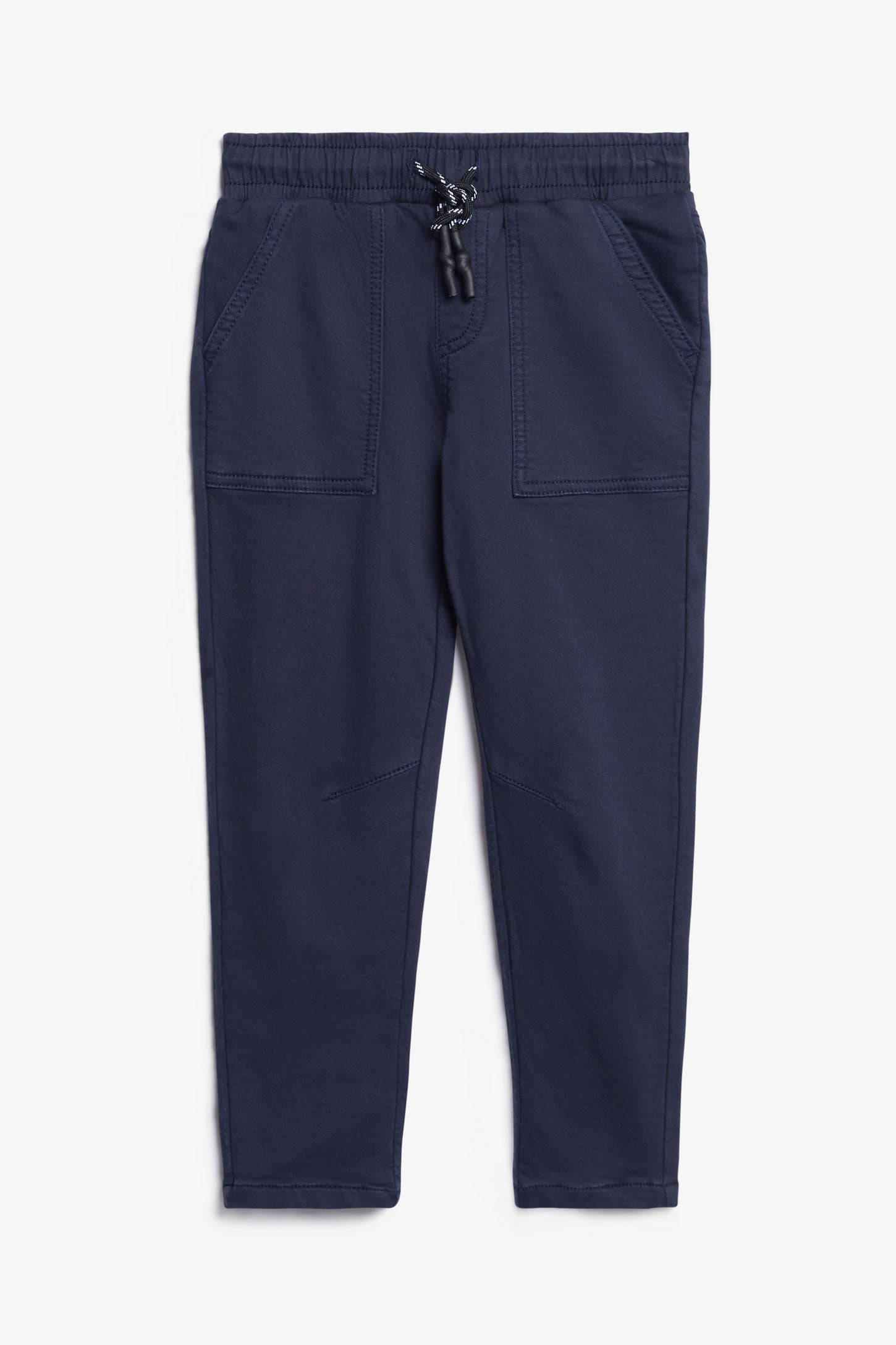 Pantalon en coton - Enfant garçon && BLEU MARINE