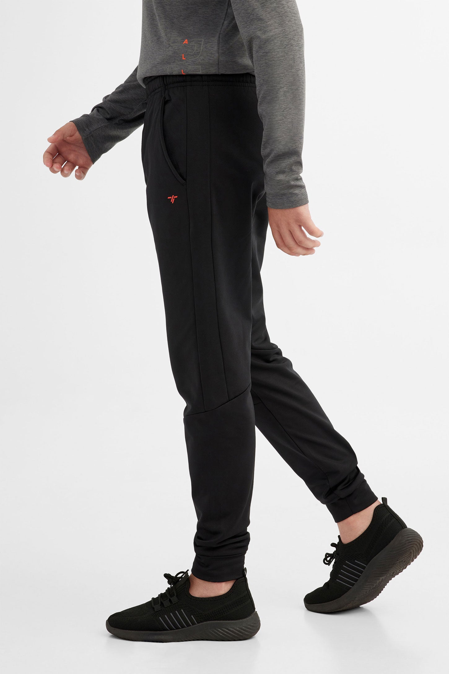 Pantalon jogger - Ado garçon && NOIR