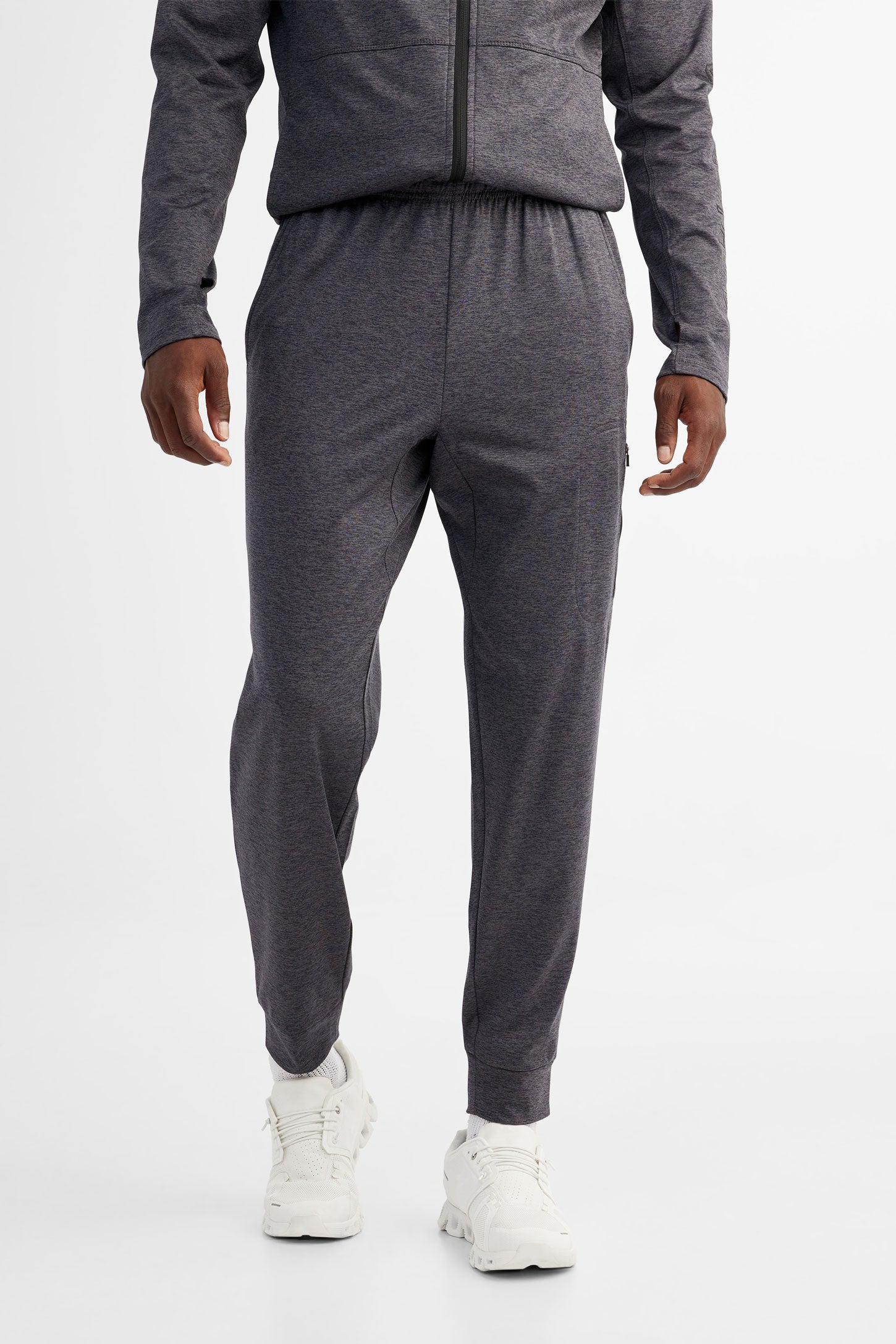 Pantalon jogger - Homme && CHARBON MIXTE