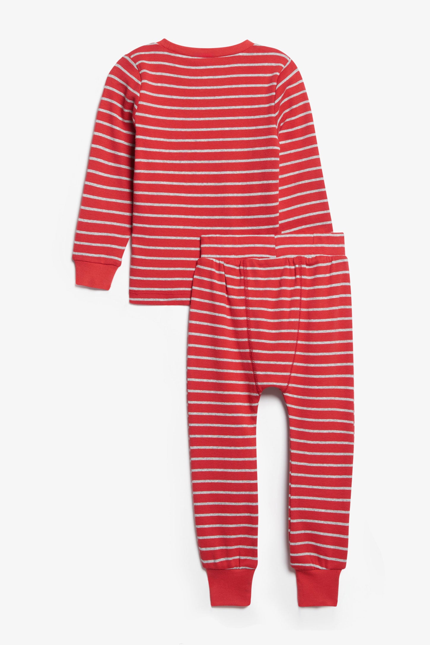 Pyjama 2-pièces imprimé en coton - Bébé && ROUGE/MULTI