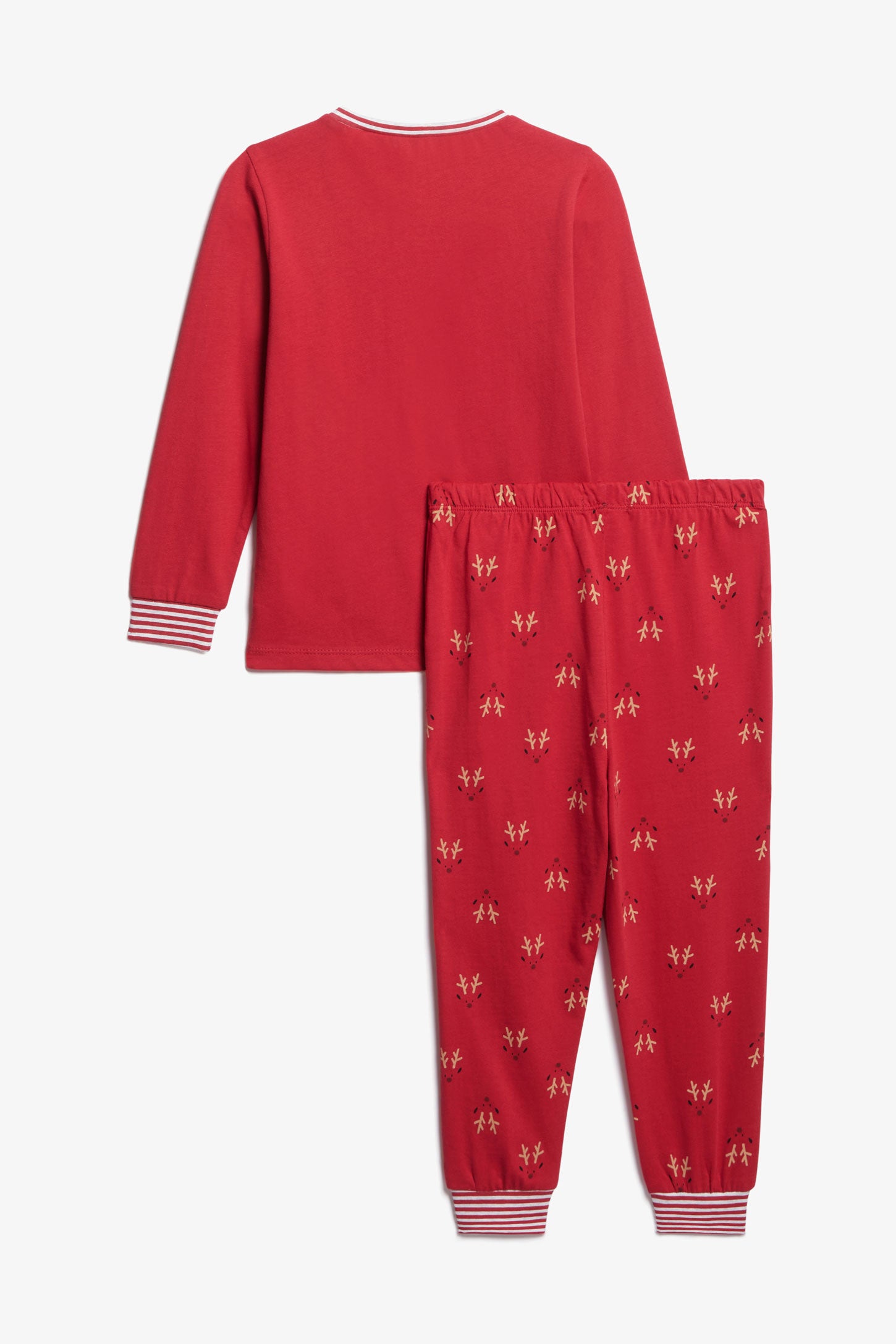 Duos futés, Pyjama 2-pièces imprimé en coton, 2/30$ - Bébé && ROUGE