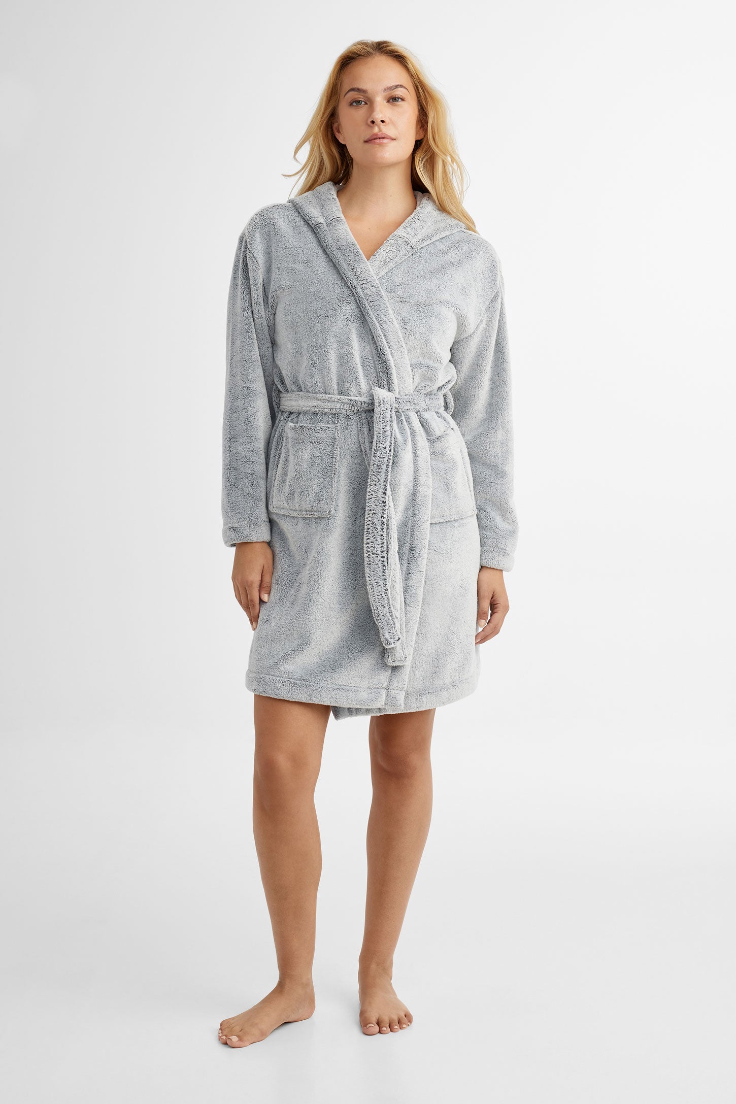 Plush bathrobe Women