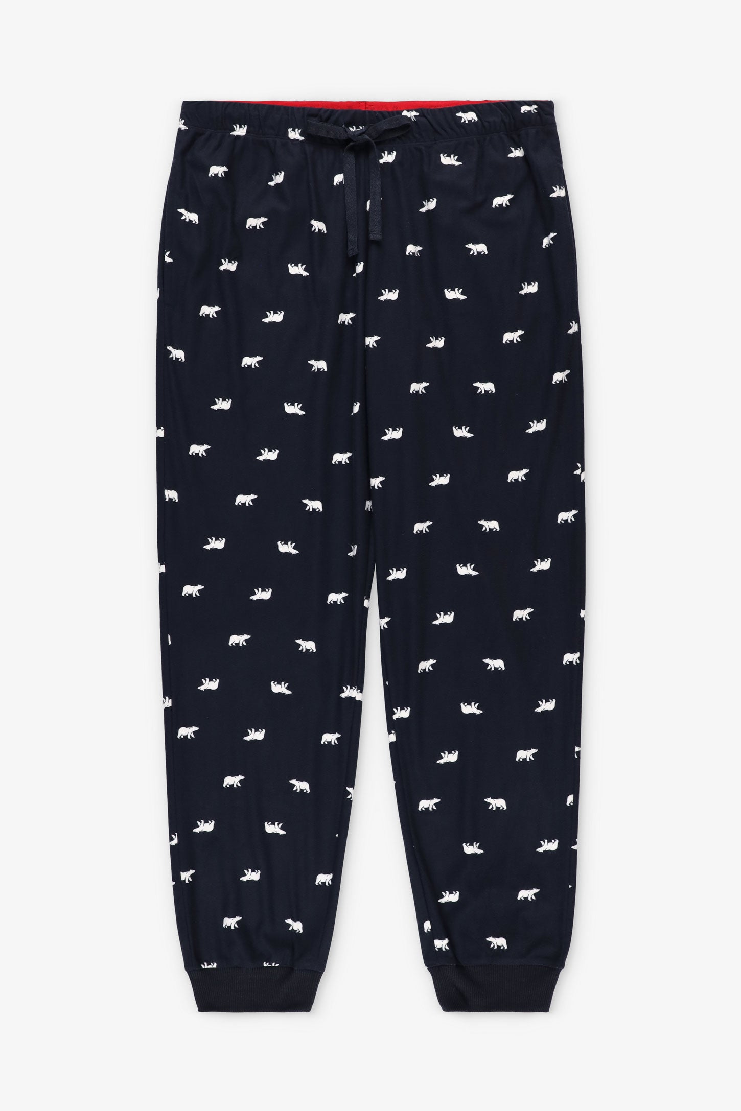 Pantalon pyjama de Noël en flanelle - Homme && MARIN/MULTI