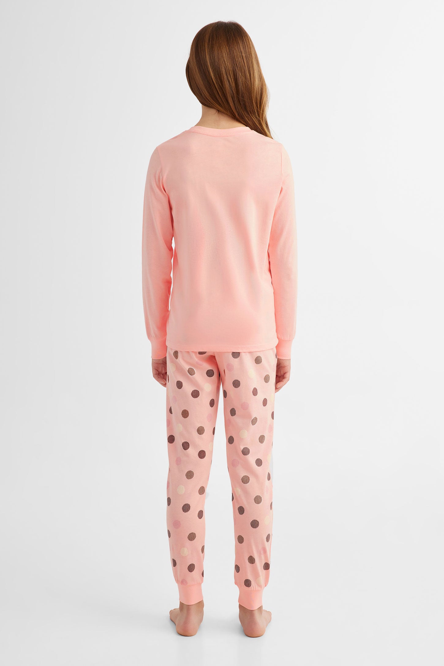 Duos futé, Pyjama 2-pièces imprimé, 2/40$ - Ado fille && ROSE PALE