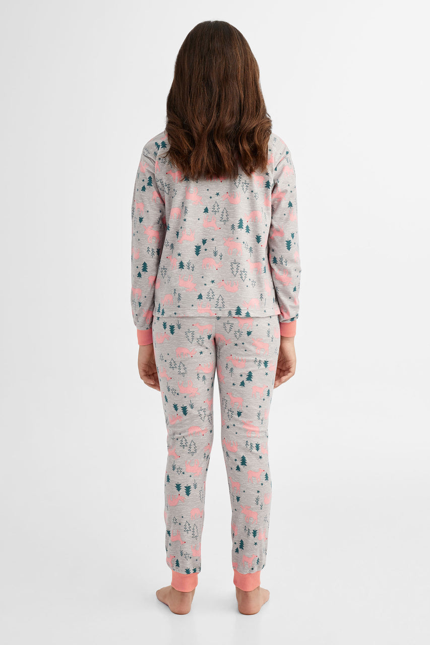 Pyjama rose en modal Ado fille