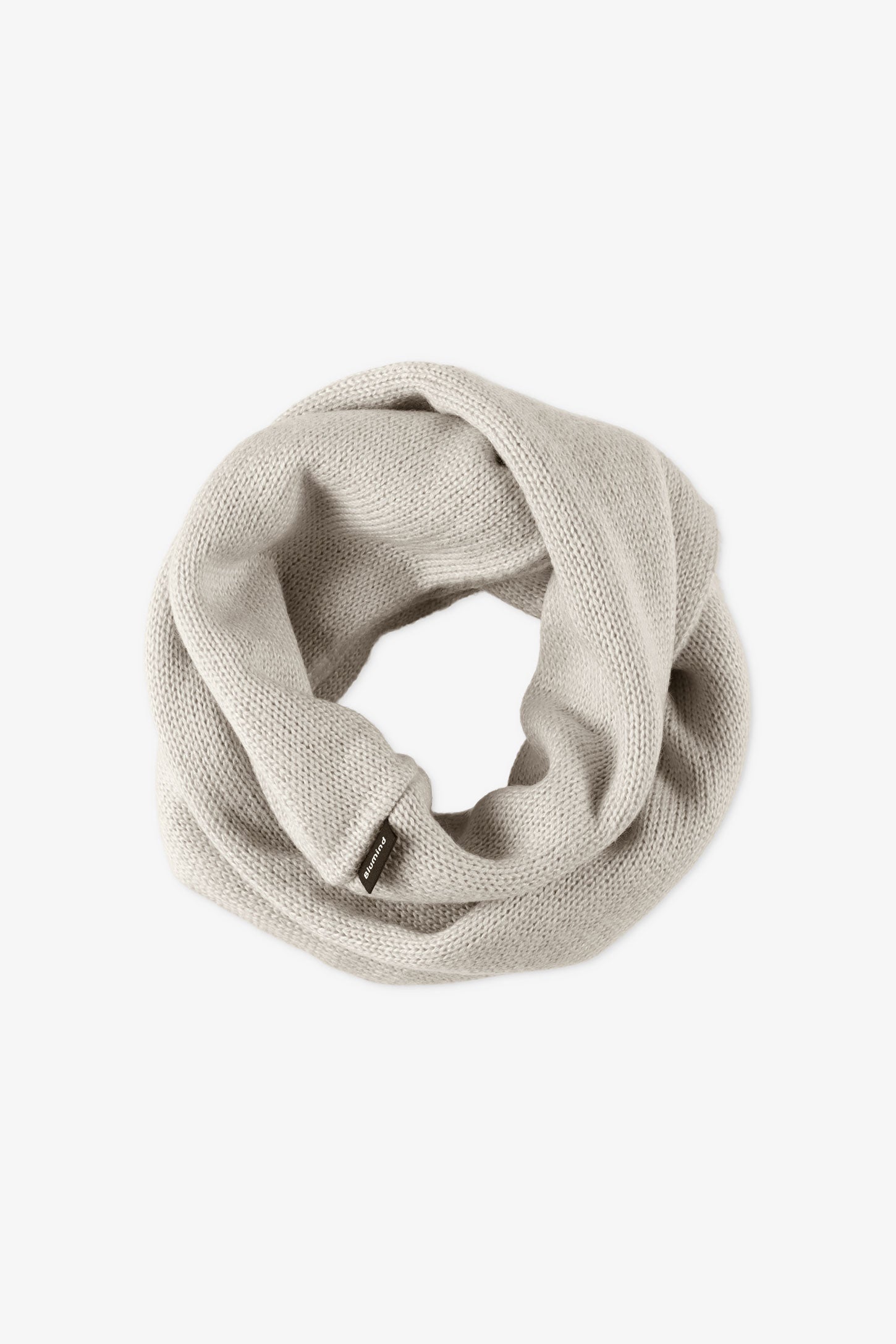 Foulard infinité en tricot doublé - Ado fille && SABLE