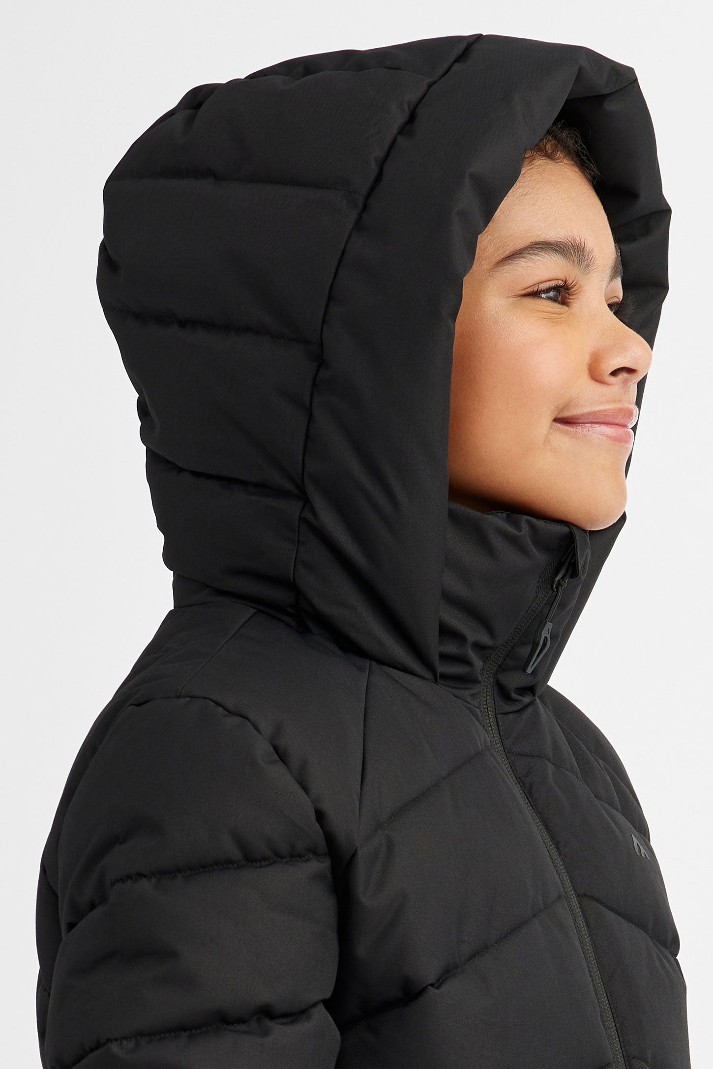 Manteau de ski matelassé BM - Ado fille && NOIR