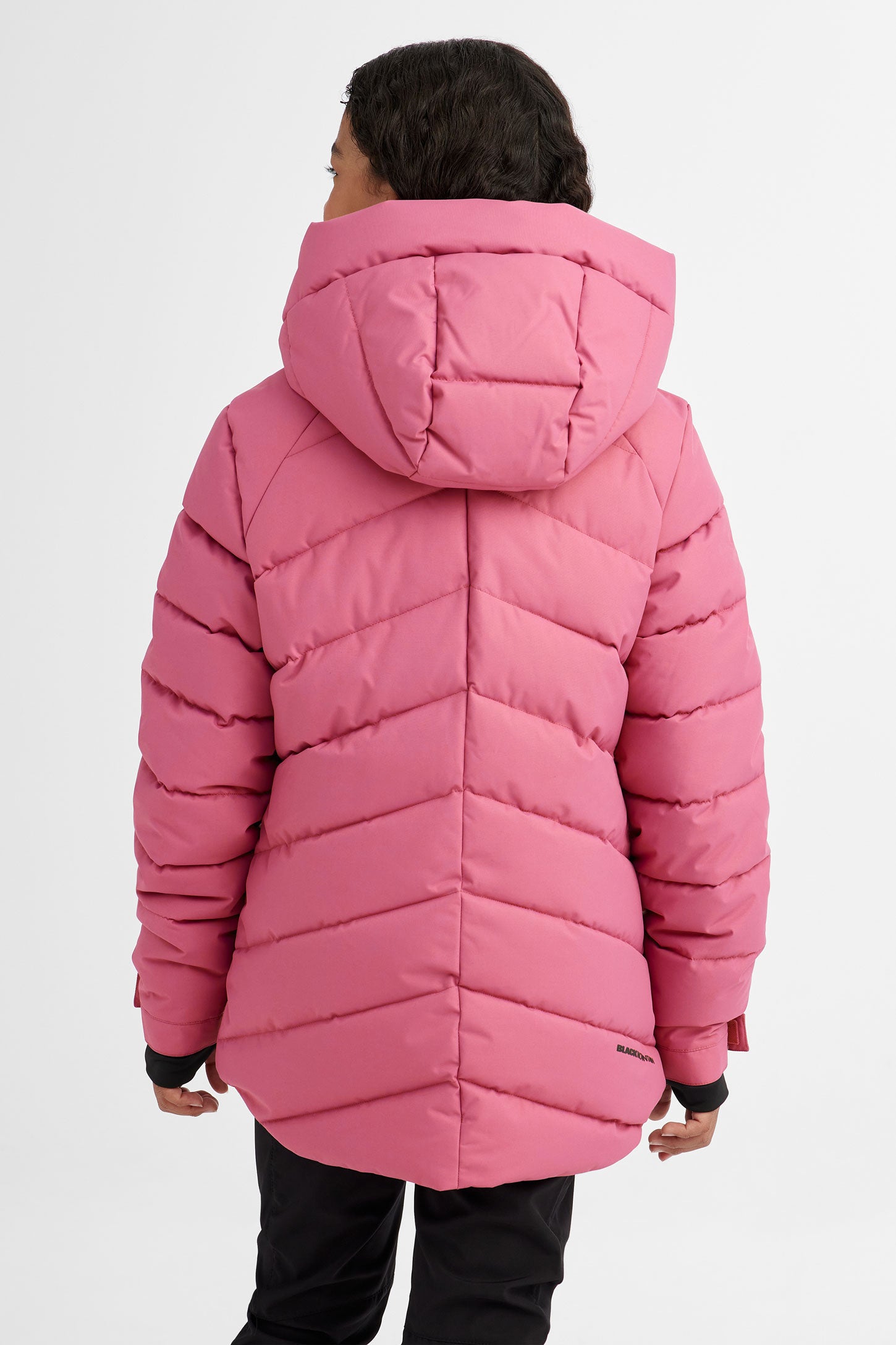 Manteau de ski matelassé BM - Ado fille && MAUVE