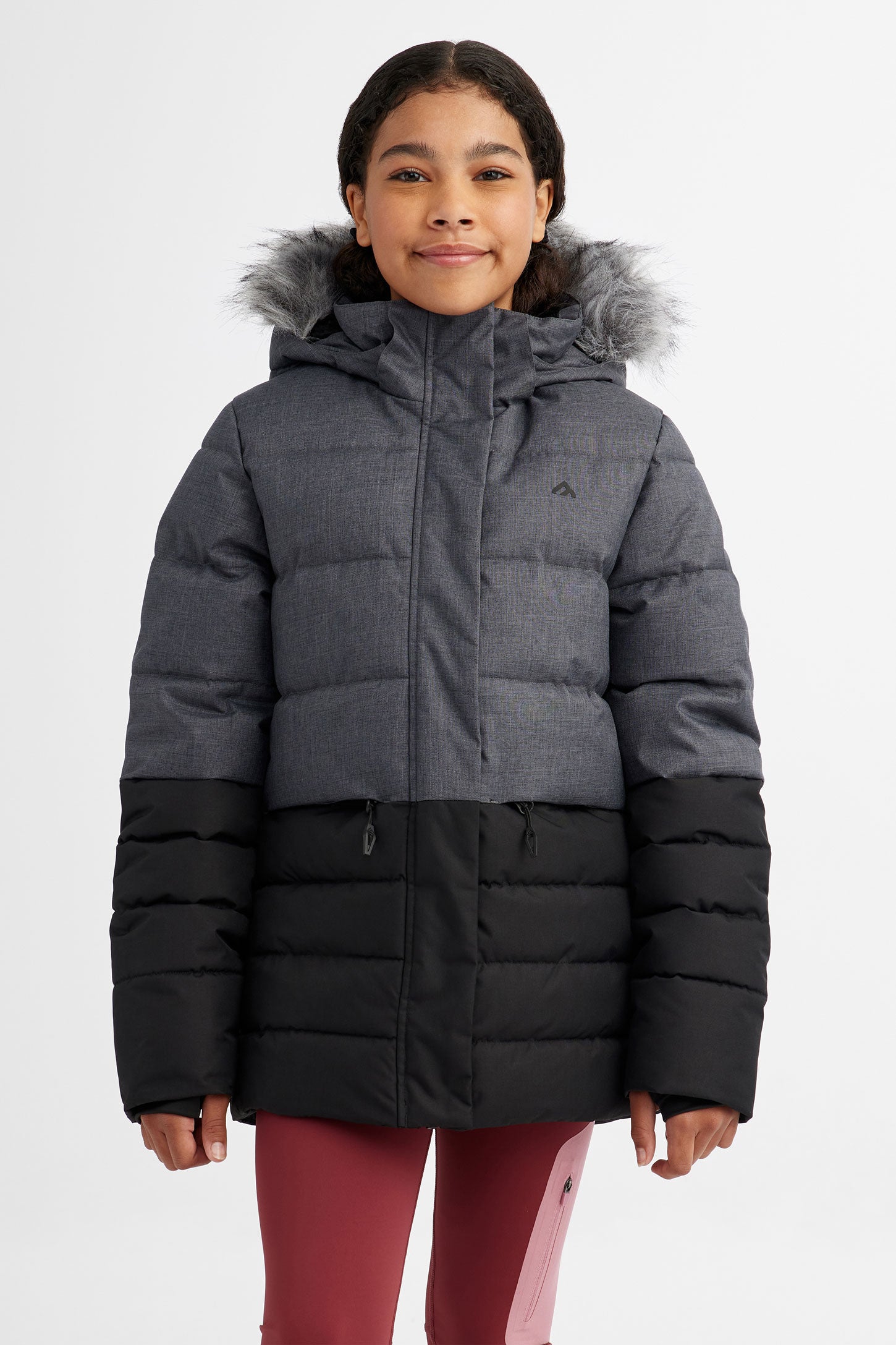 Manteau d'hiver parka BM - Ado fille && GRIS