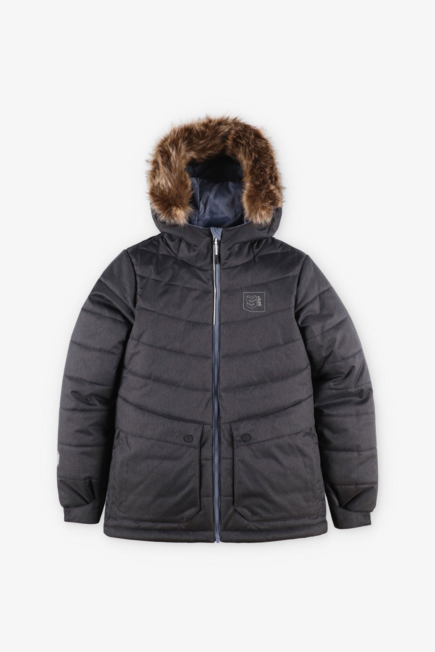 Manteau de ski hiver - Ado fille && NOIR