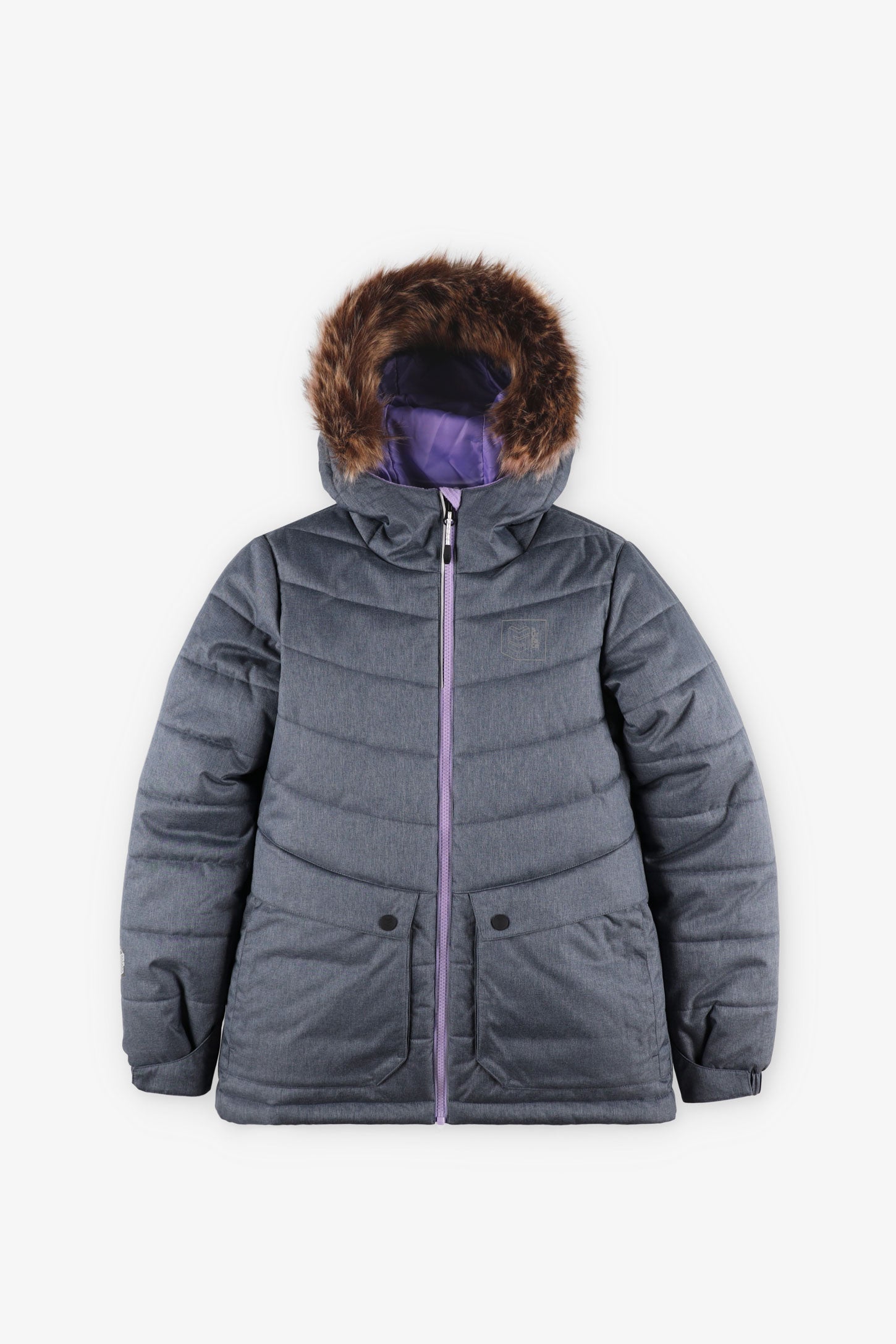 Manteau de ski hiver - Ado fille && GRIS