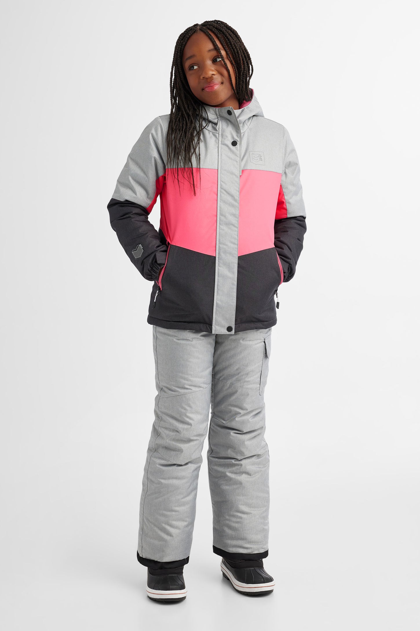 Manteau de ski hiver - Ado fille && ROSE