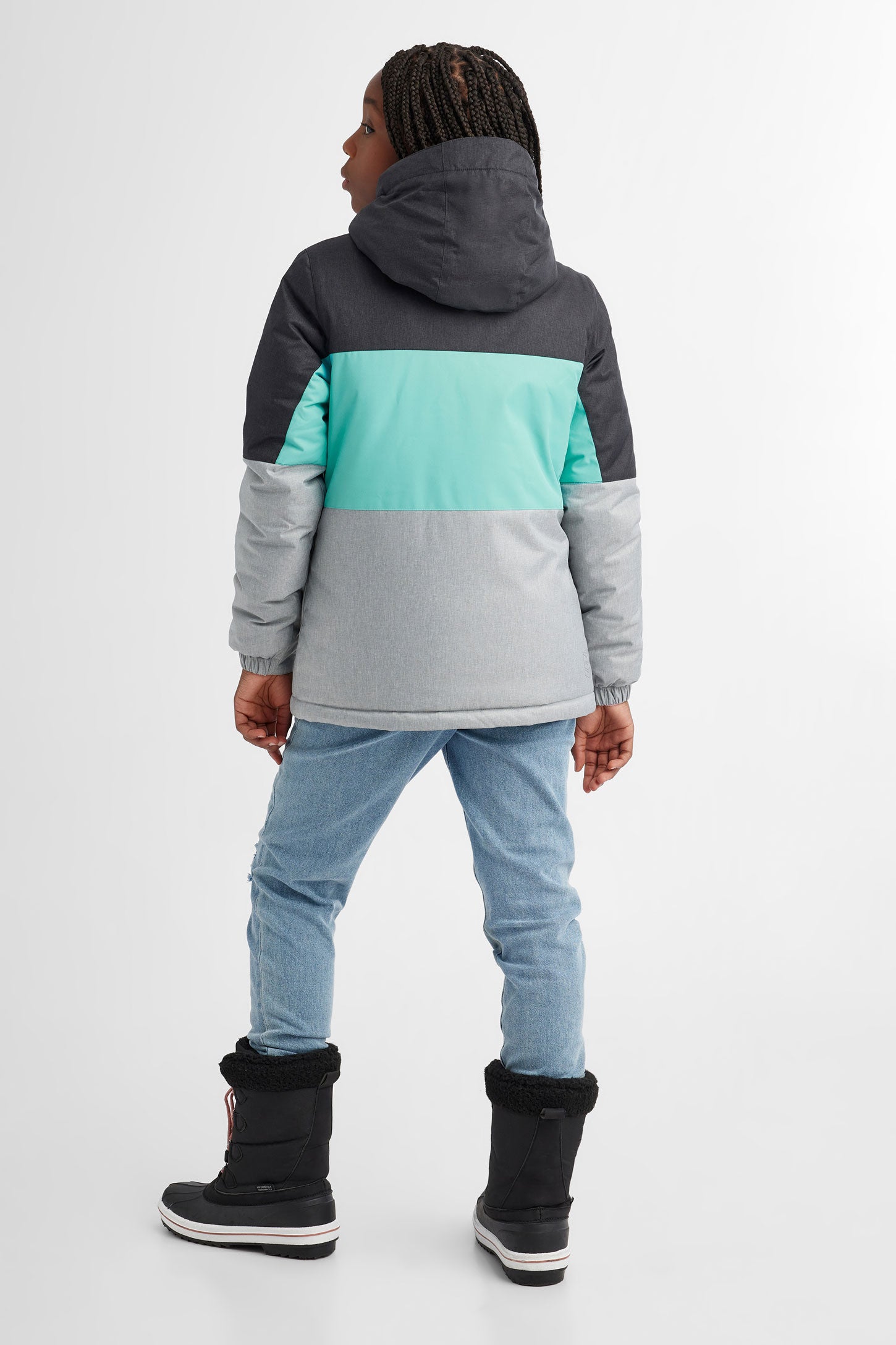 Manteau de ski hiver - Ado fille && TURQUOISE