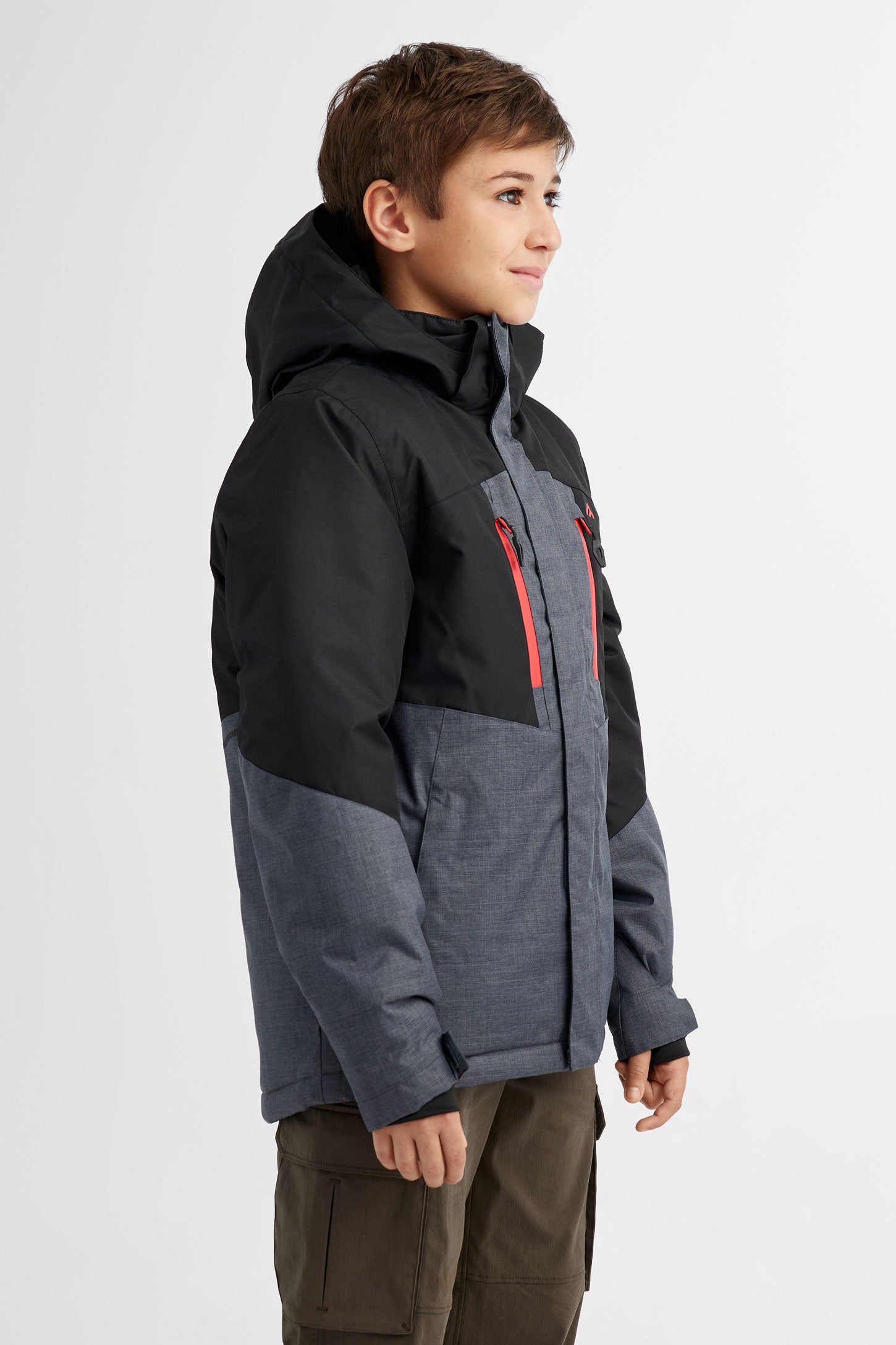 Manteau de ski BM - Ado garçon && NOIR