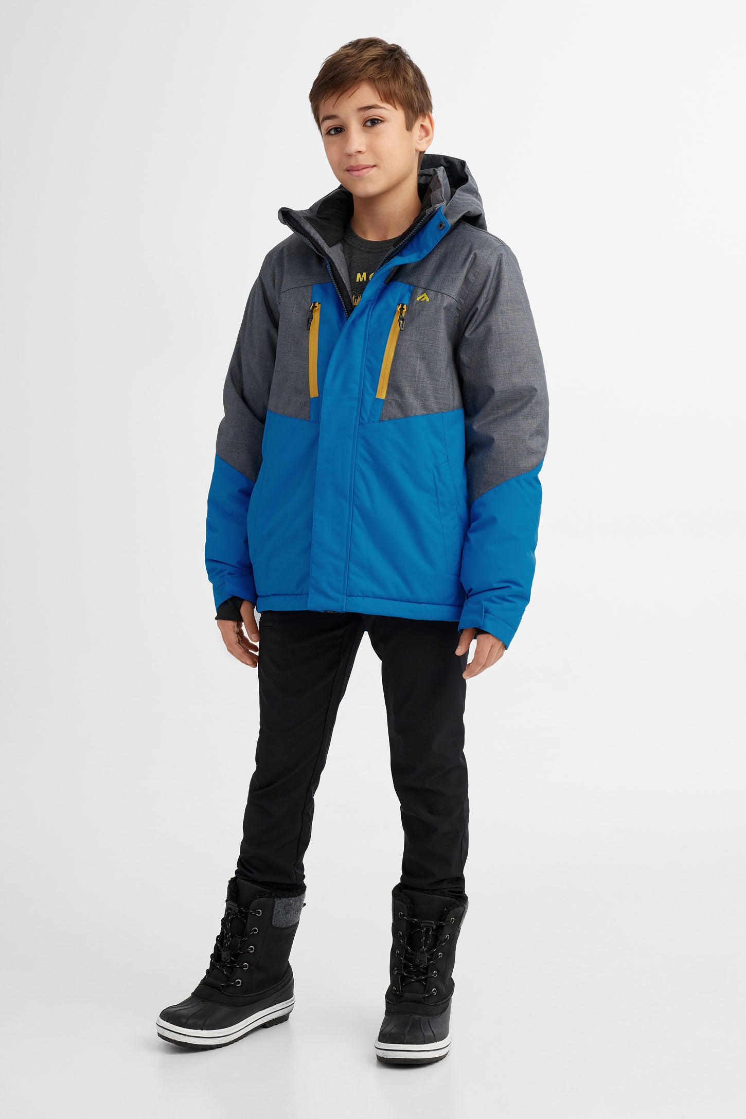 Manteau de ski BM - Ado garçon && BLEU