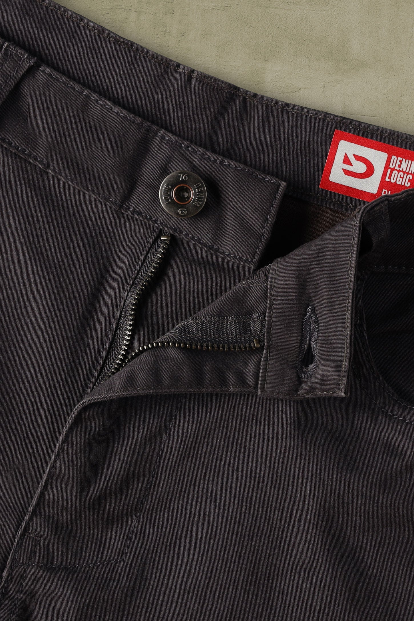 Pantalon jogger cargo en twill - Homme && GRIS FONCE