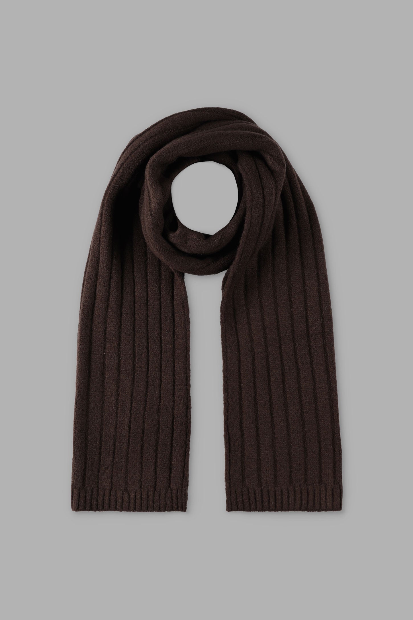 Foulard en tricot pelucheux - Femme && CAFE