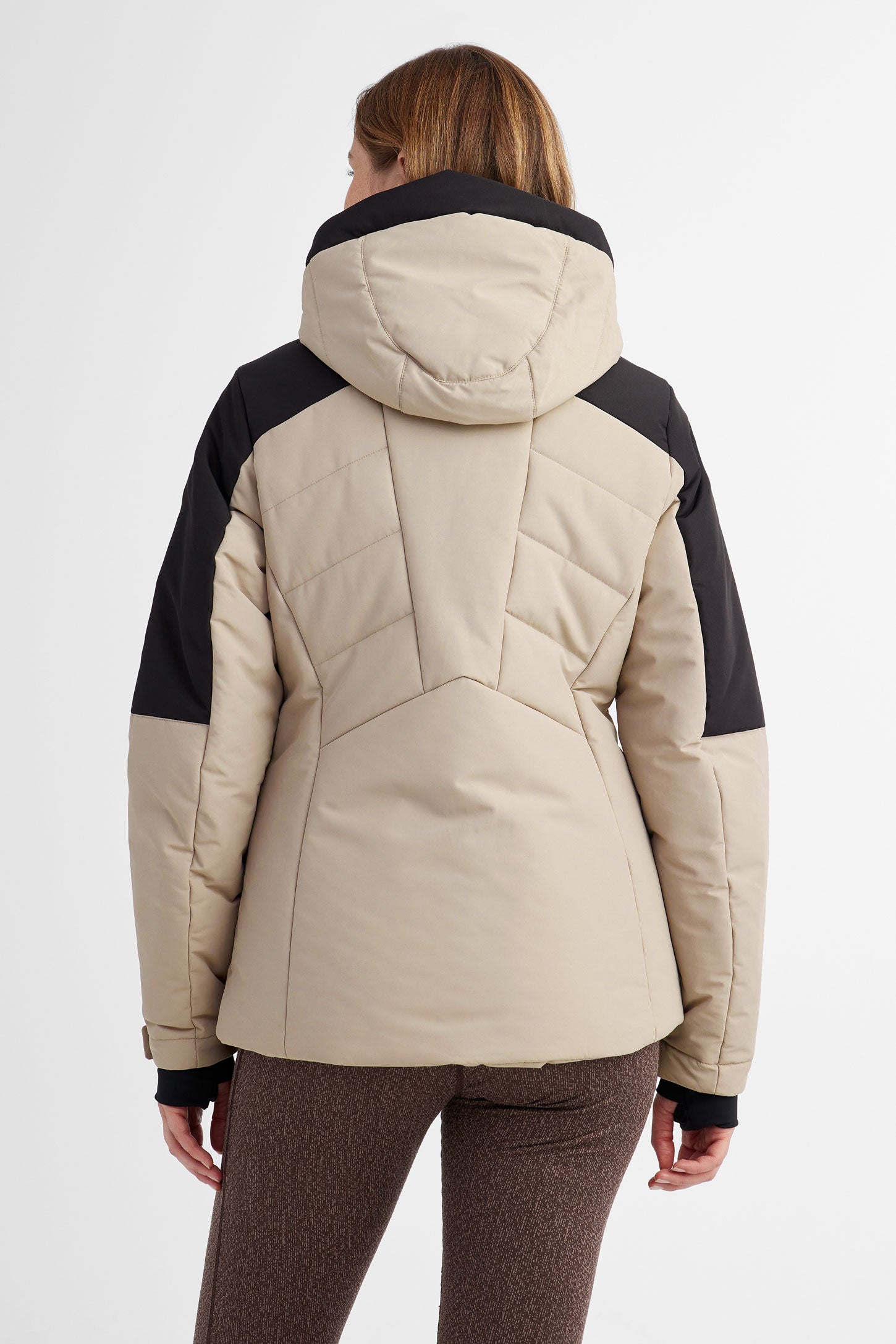 Manteau de ski hiver BM - Femme && TAUPE