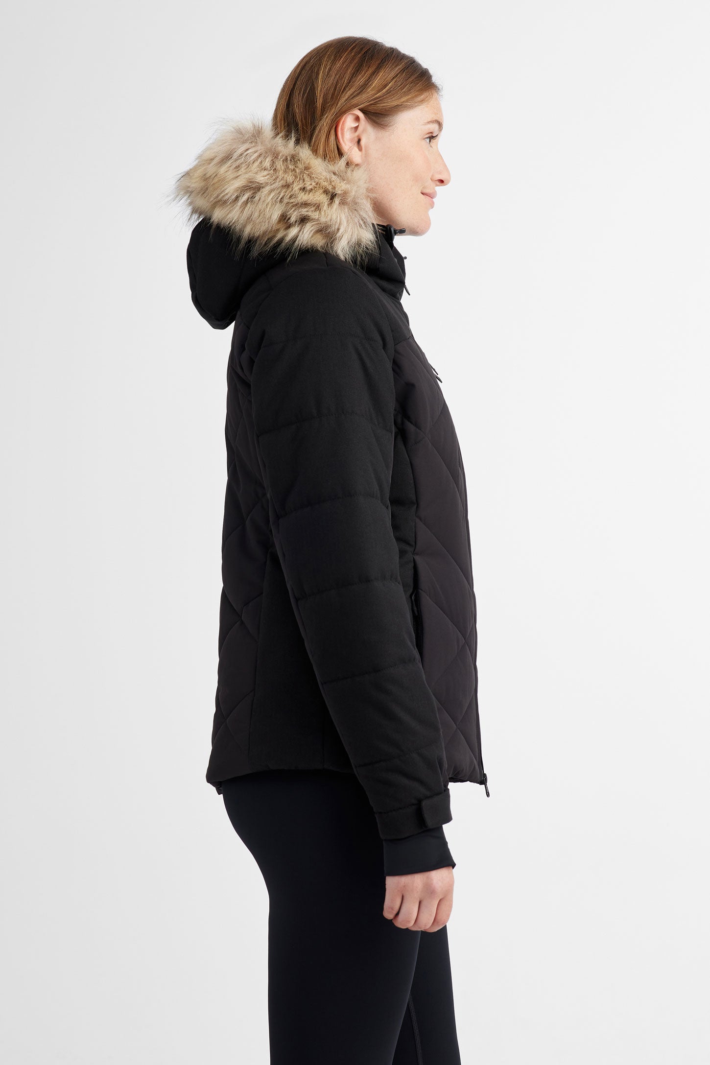 Manteau de ski hiver BM - Femme && NOIR