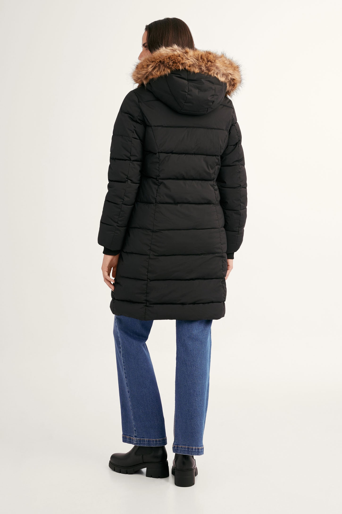 Manteau d hiver long matelass Femme