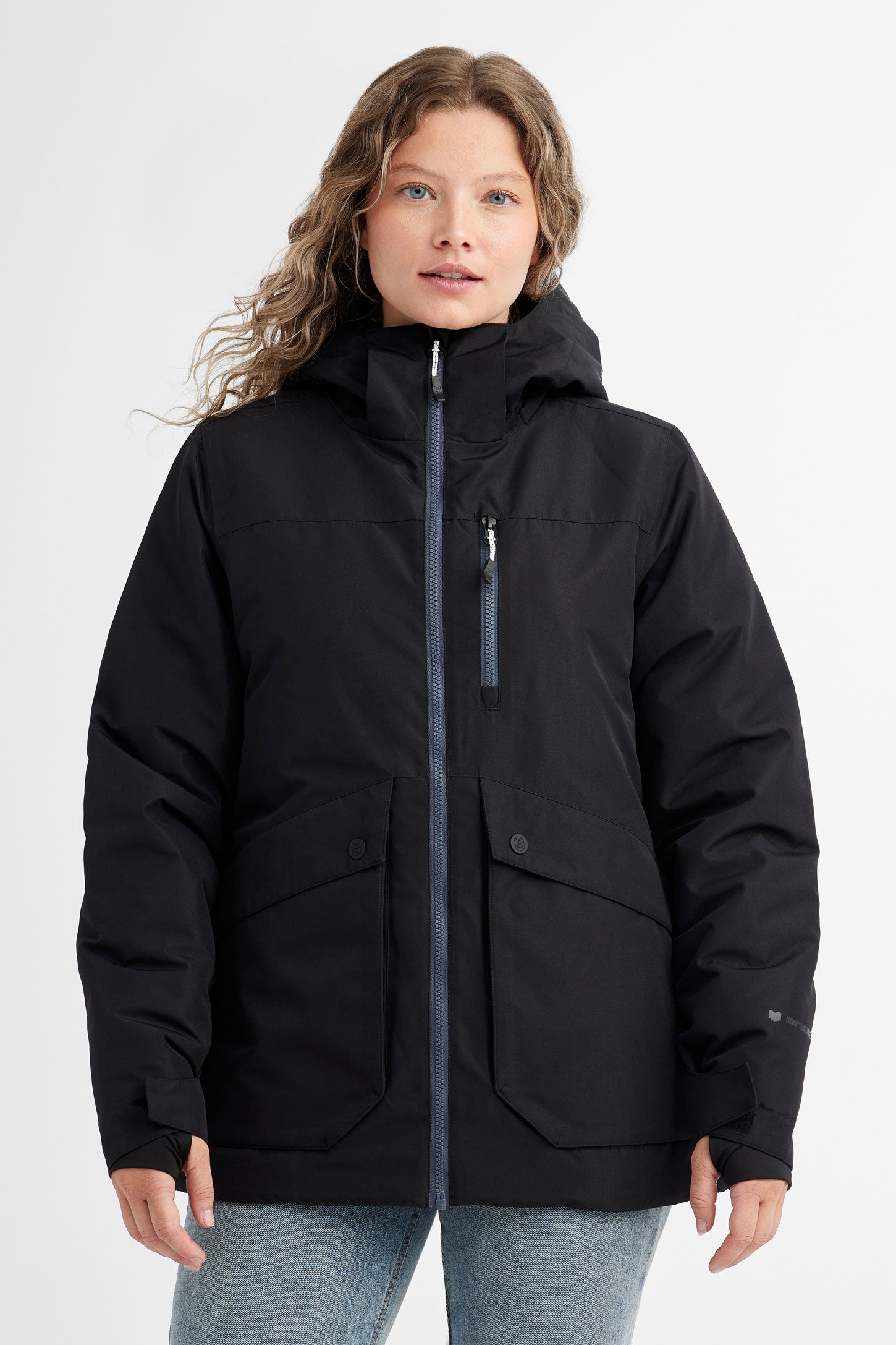 Manteau de ski hiver - Femme && NOIR