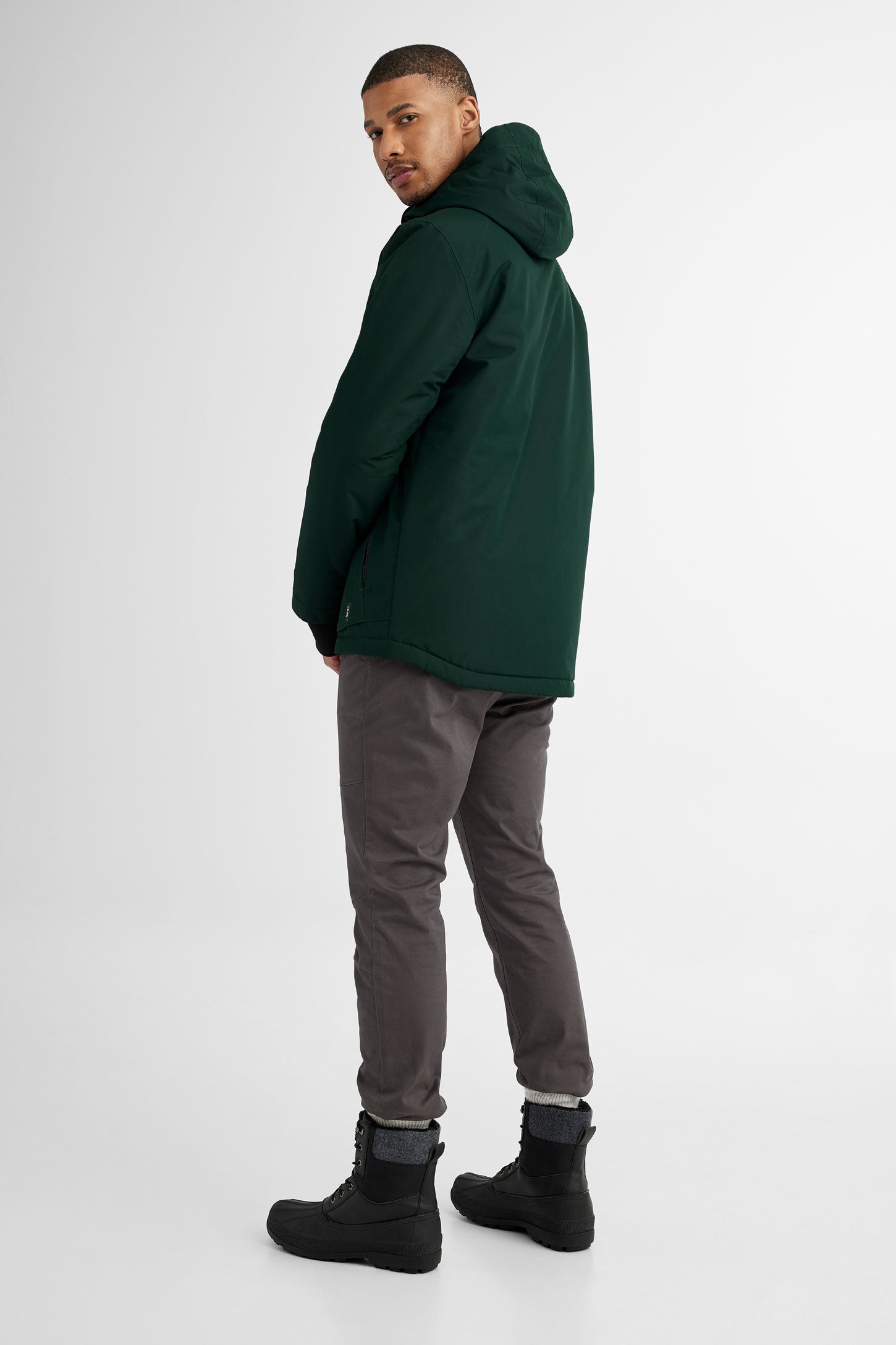 Manteau de ski hiver - Homme && VERT