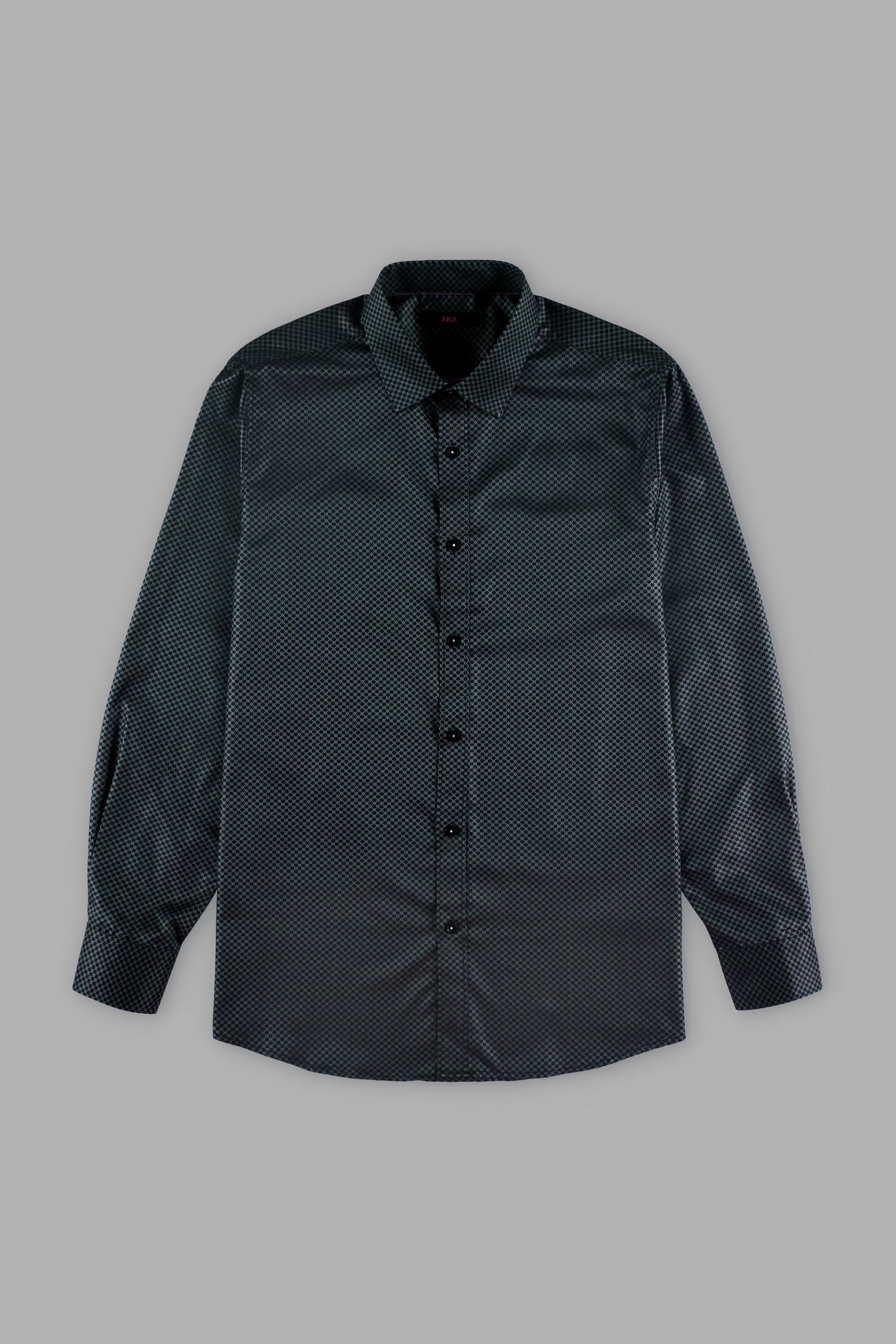 Chemise coupe ajustée en coton - Homme && NOIR