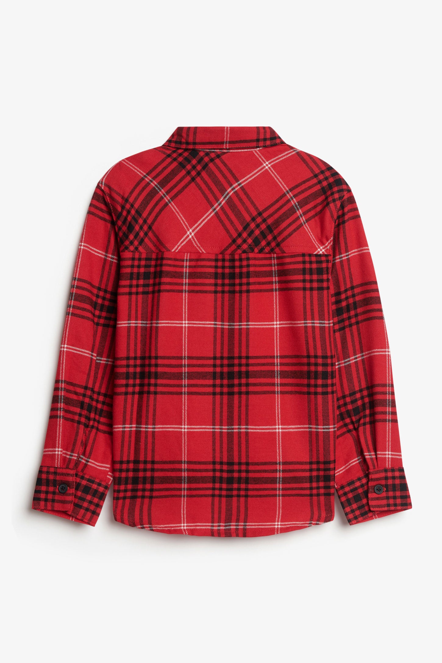 Chemise à carreaux en flanelle, Chalet - Enfant garçon && ROUGE/MULTI