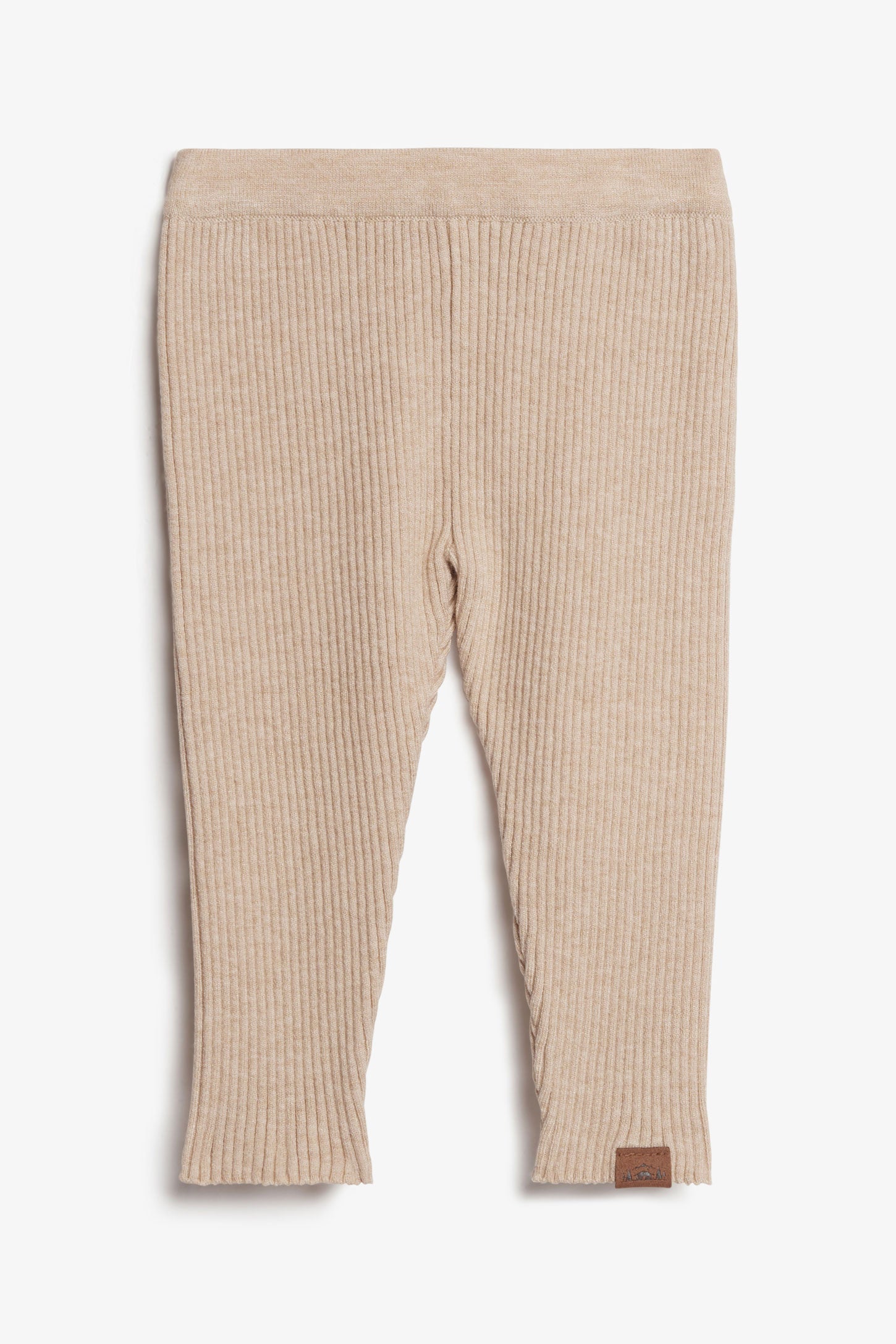 Legging en tricot côtelé, Chalet, 2T-3T - Bébé fille && BLANC CASSÉ