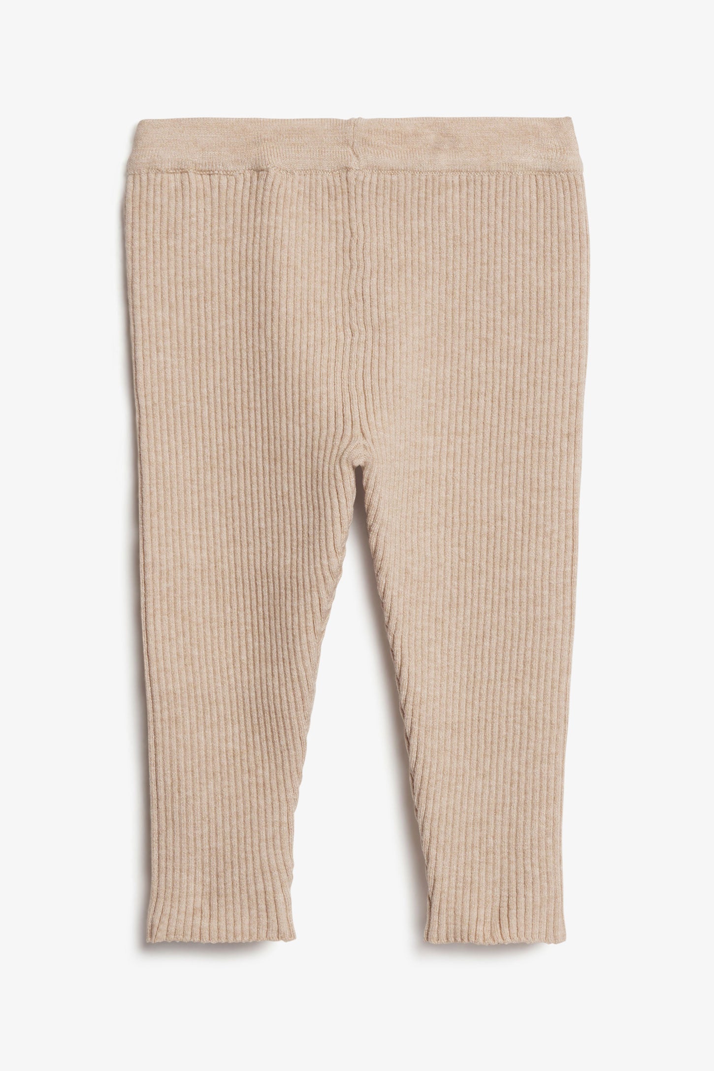 Legging en tricot côtelé, Chalet, 2T-3T - Bébé fille && BLANC CASSÉ