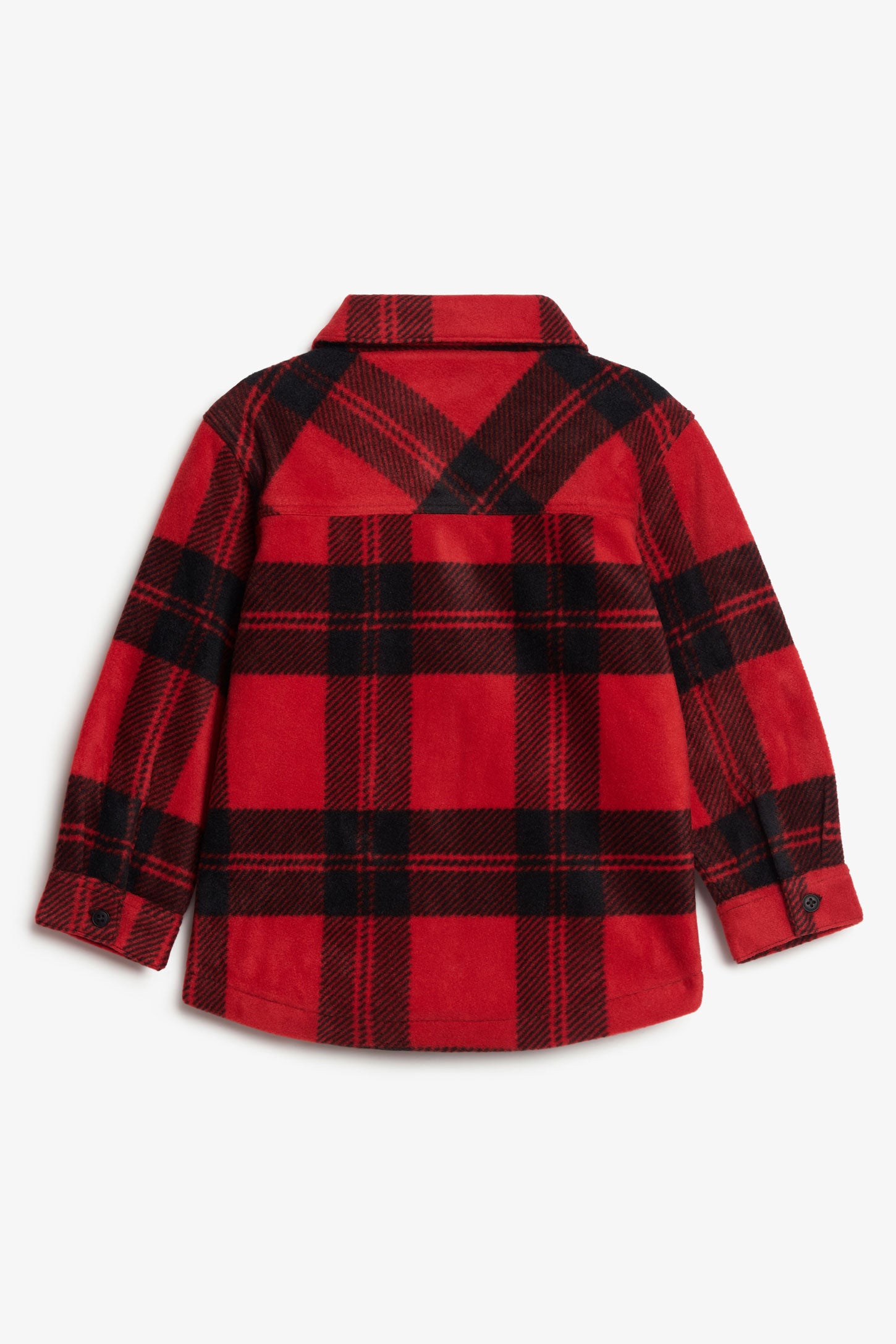 Chemise à carreaux en polar, Chalet, 2T-3T - Bébé garçon && ROUGE/MULTI