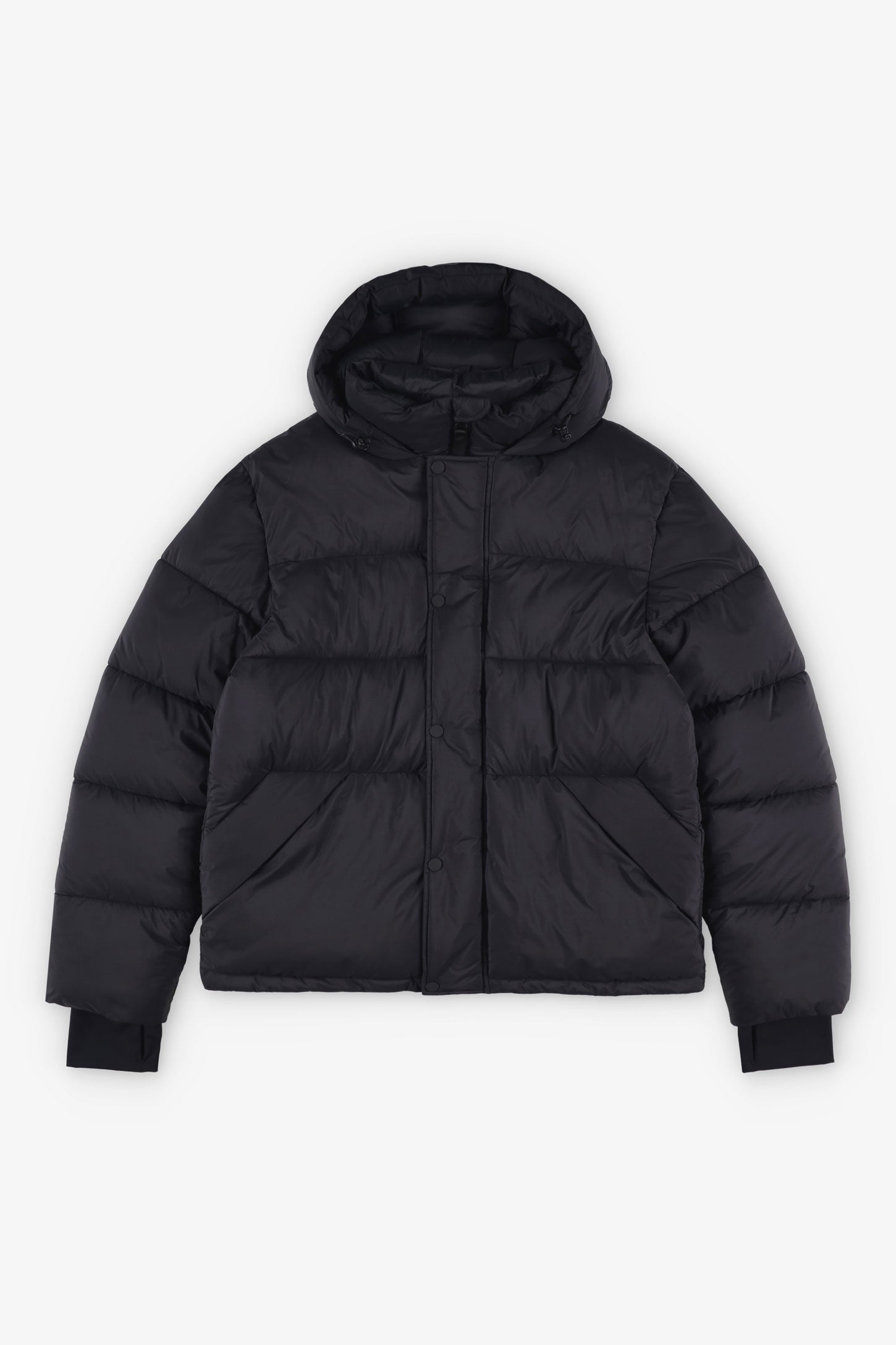 Manteau d'hiver ''Puffer'' court en Ripstop - Homme && NOIR