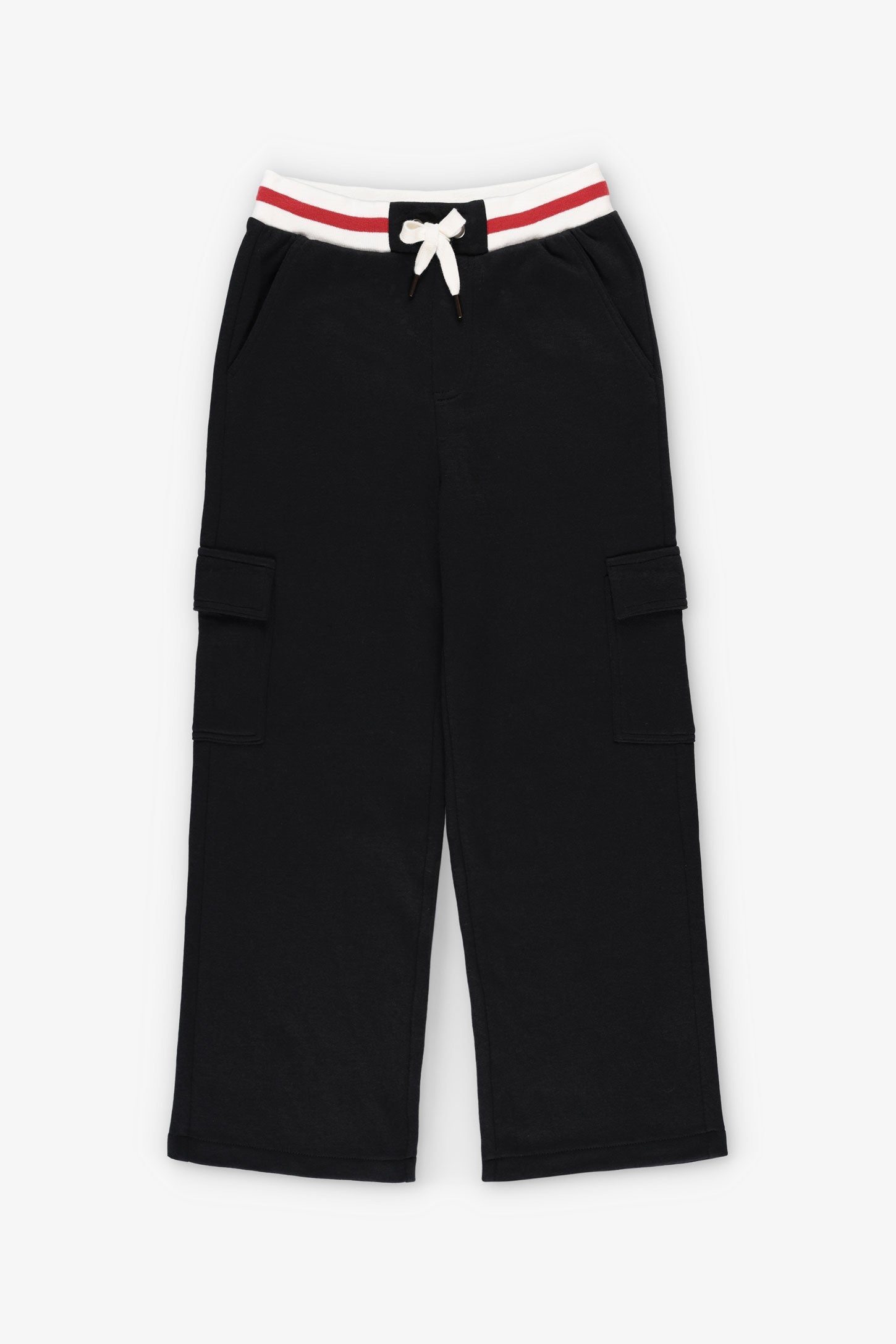 Pantalon cargo ouaté, Chalet - Ado fille && NOIR