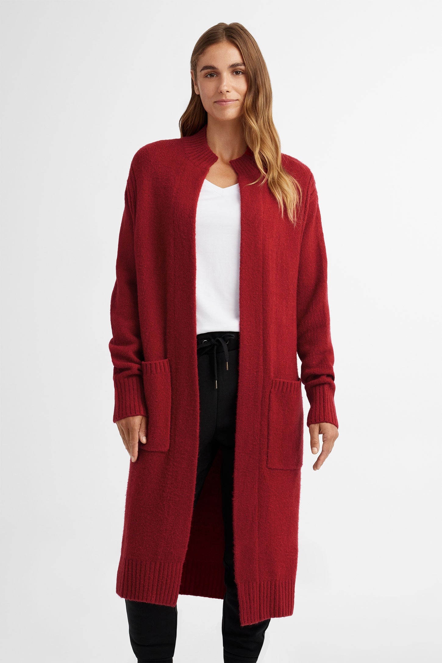 Cardigan cheap long femme